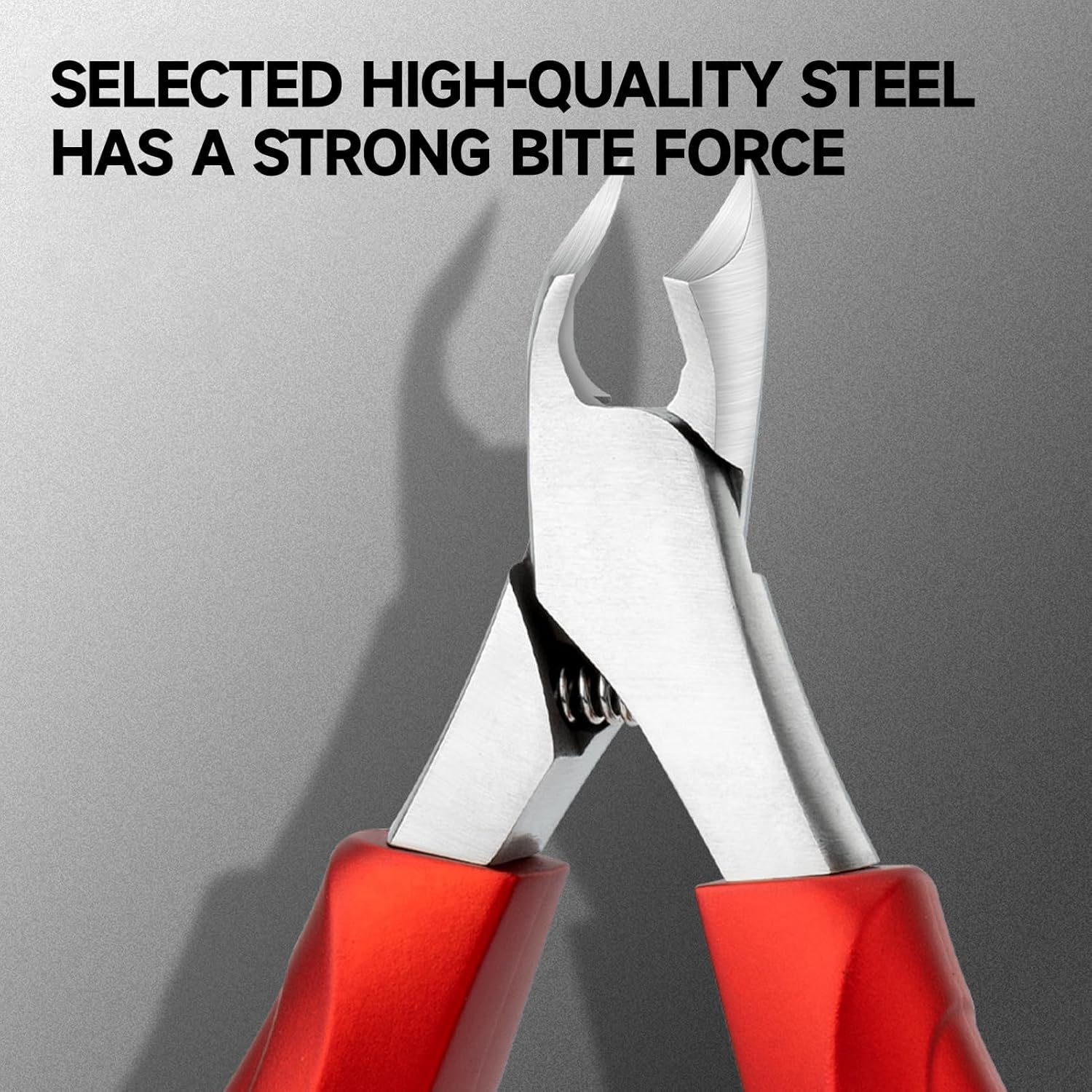 Professional Toenail Clippers for Thick Nails Heavy Duty Stainless Steel Nail Clipper for Seniors Adults, Ergonomic Handle, Toe Nail Cutter image number 3