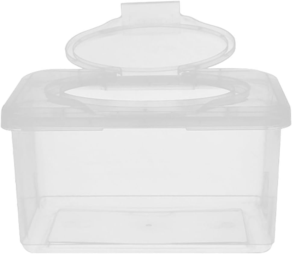 Refillable Wipes Container Lightweight and Compact with Dustproof Lid for Nursery and Travel image number 5