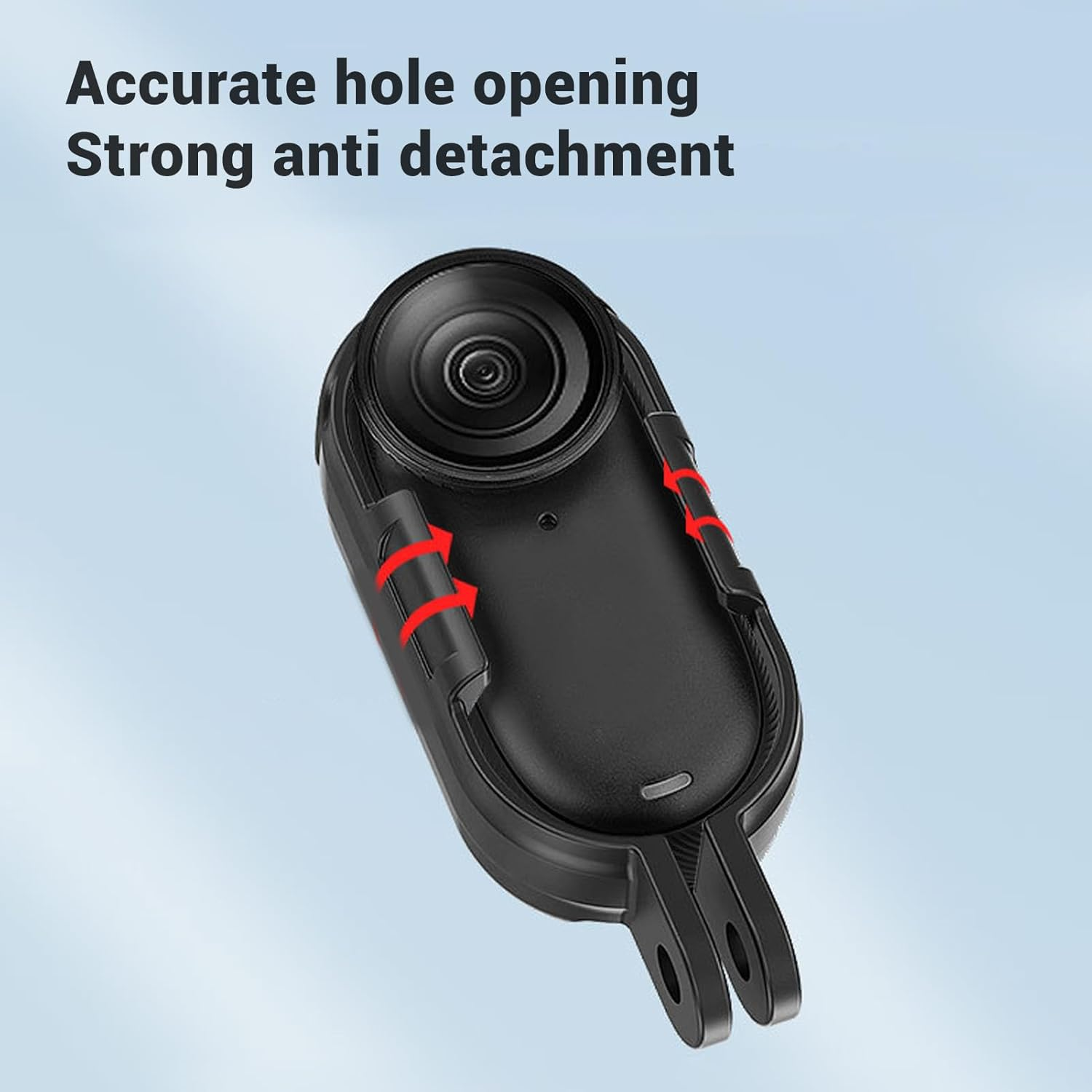 Vertical & Horizontal Action Mount Set for Insta360 GO 3/GO 3S Accessories, Action Camera Cage Mounting Bracket Protective Frame image number 5