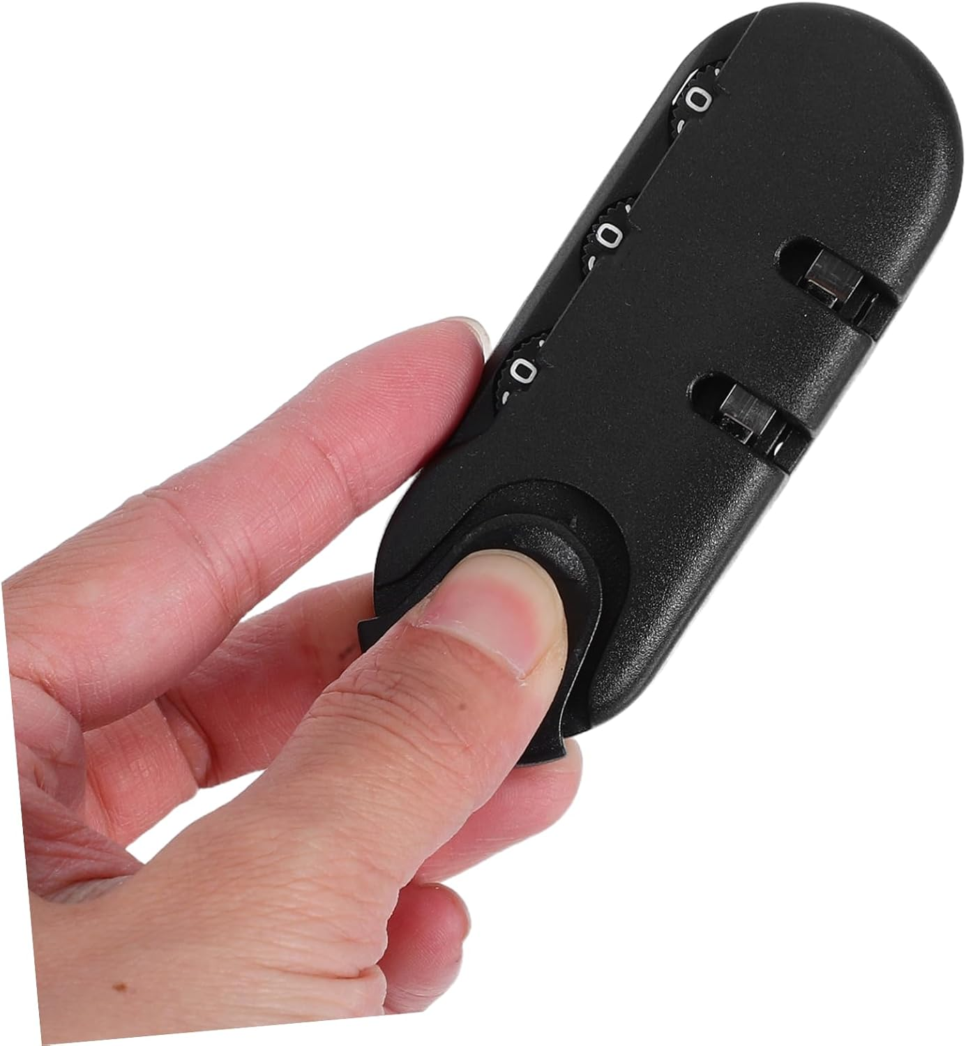 LIFKOME 3Pcs anti Theft Luggage Lock 3 Digit Combination Password Suitcase Padlock Backpack Zipper Security Lock for Travel Bags Thumb Operation image number 5