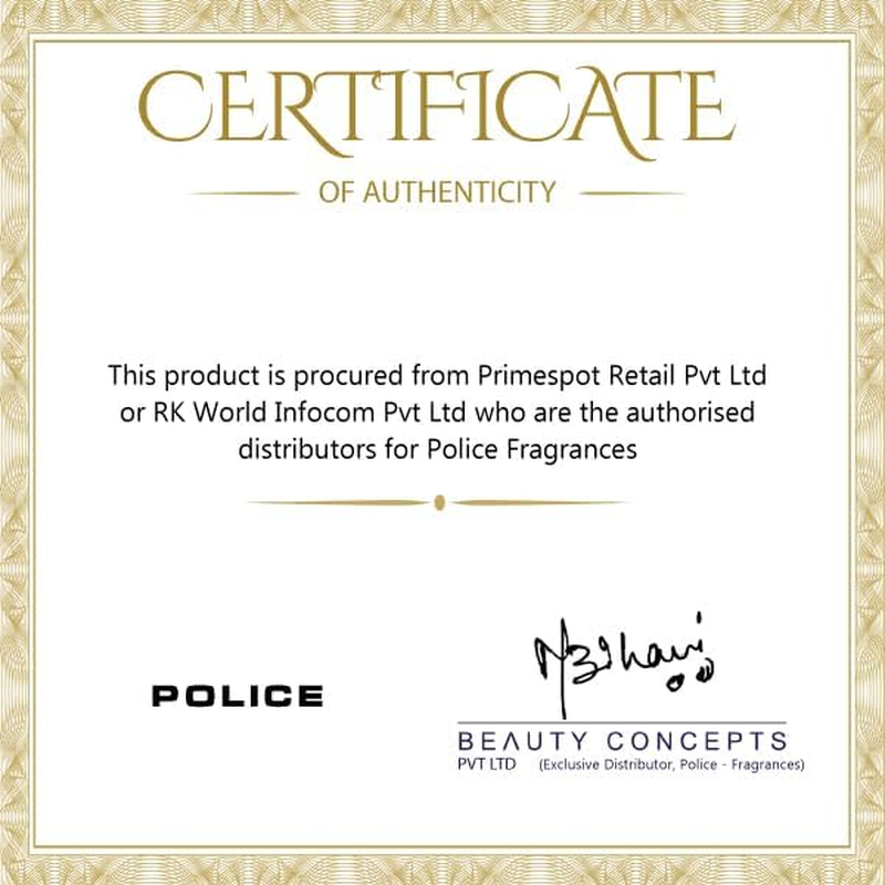 Police Police Wing Titanium Eau De Toilette, 100 Milliliters