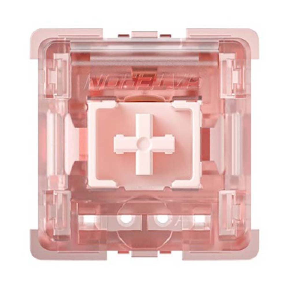 Gateron Ink V2 Pink Pre Lubed 5Pin Linear Switches 50G Force DIY Mechanical Keyboard Switch(36Pcs, Pink Ink V2)