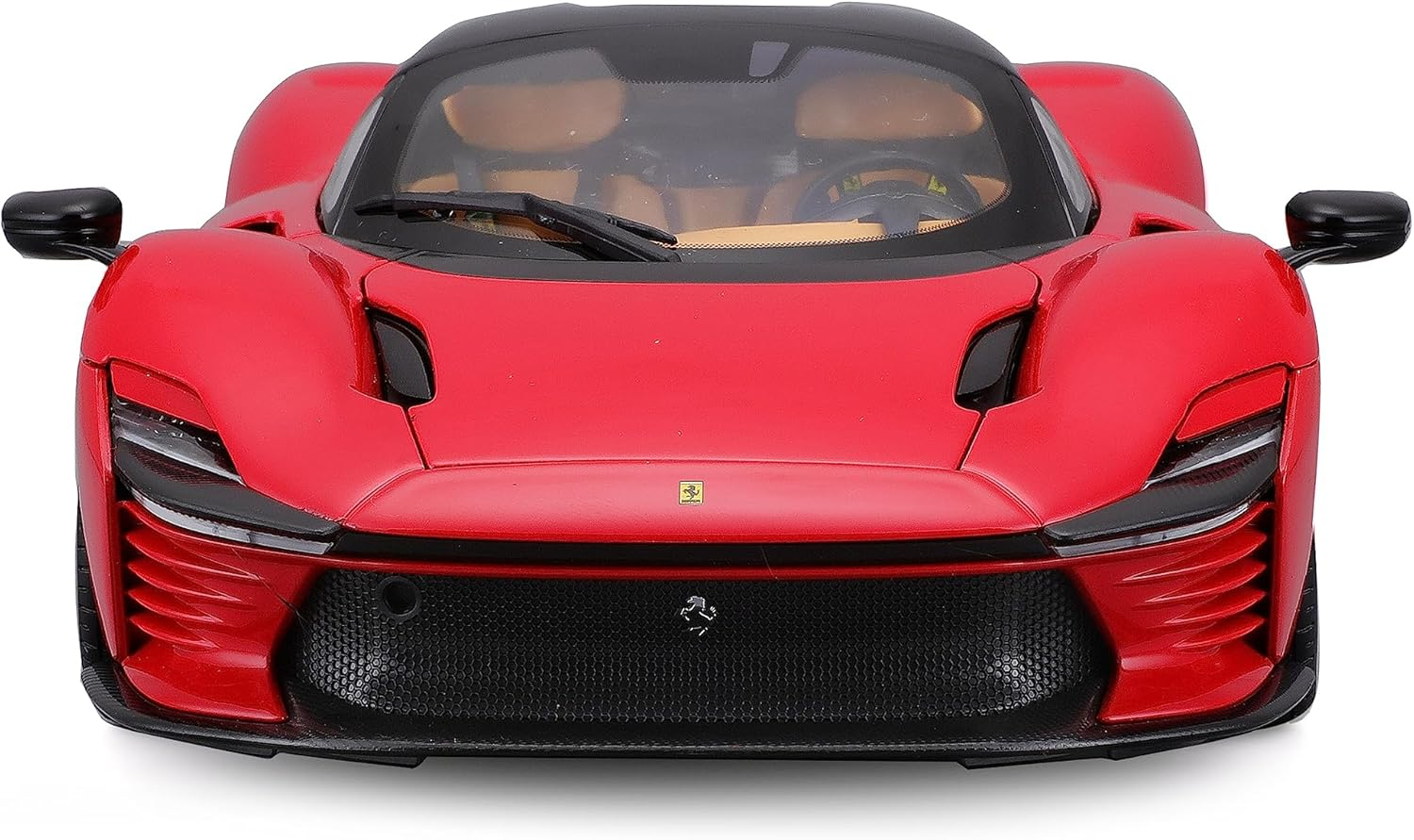 Bburago -Ferrari Signature - Daytona SP3-1:18 Scale Vehicle Reproduction - Red - Collectable Toy for Children from 14 Years - 16912R