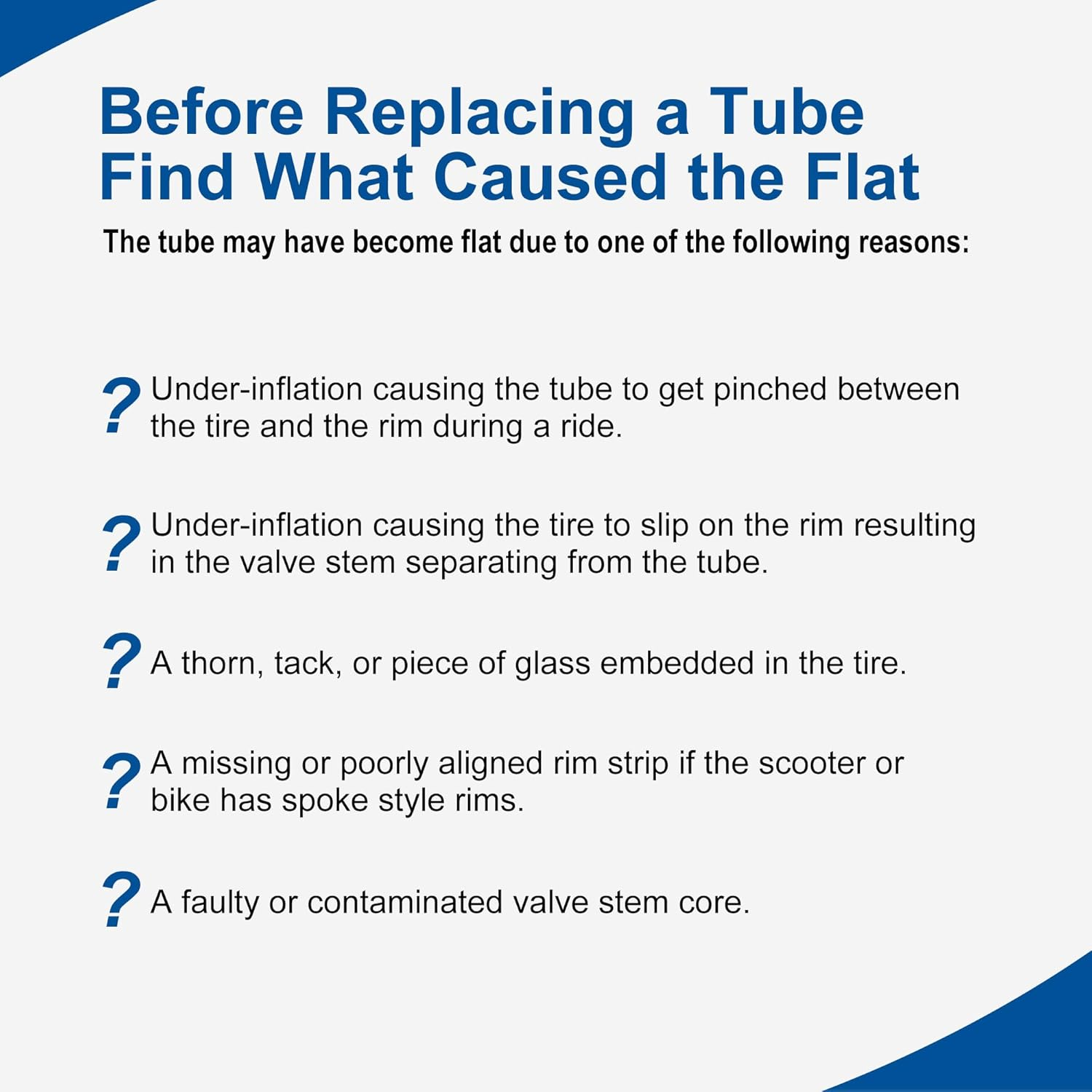 2 Pack 13X5.00-6 Inner Tube for Razor Dirt Quad (Versions 1-18) and Go Kart, Dirt Bike, ATV, Yard Tractors, Lawn Mowers, Snow Blowers, Wagons, Hand Trucks, with TR87 Bent Metal Valve Stem image number 1
