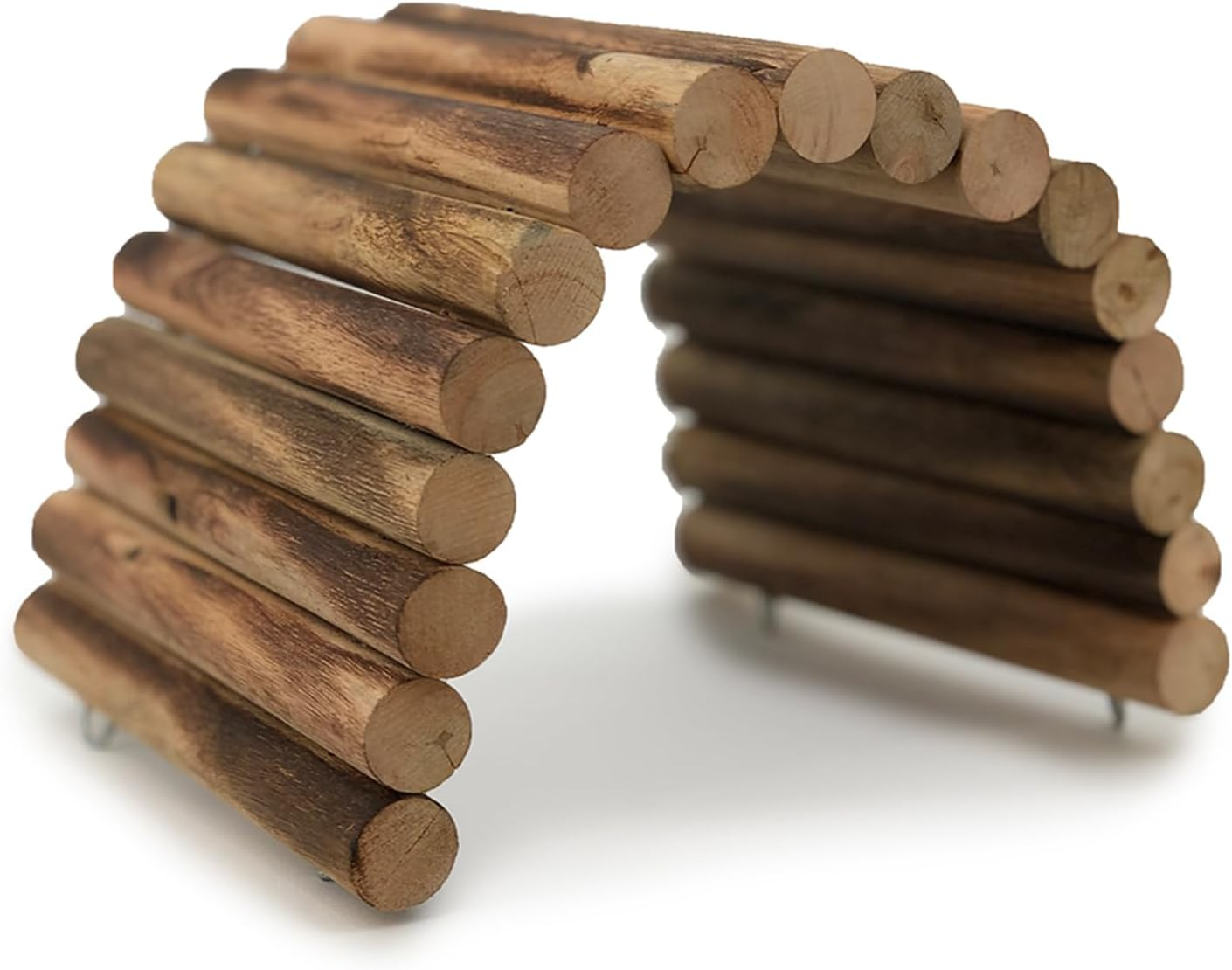 Pip Squeak Natural Wood Arch Hideaway &ndash; Small, 29 &times; 16 Cm - Perfect for Rabbits, Guinea Pigs & Other Small Animals