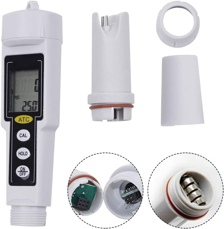 PPM Temperature Waterproof Salinity Tester Meter Pen-Type Digital for Salt Water Pool Aquariums with Temperature image number 4