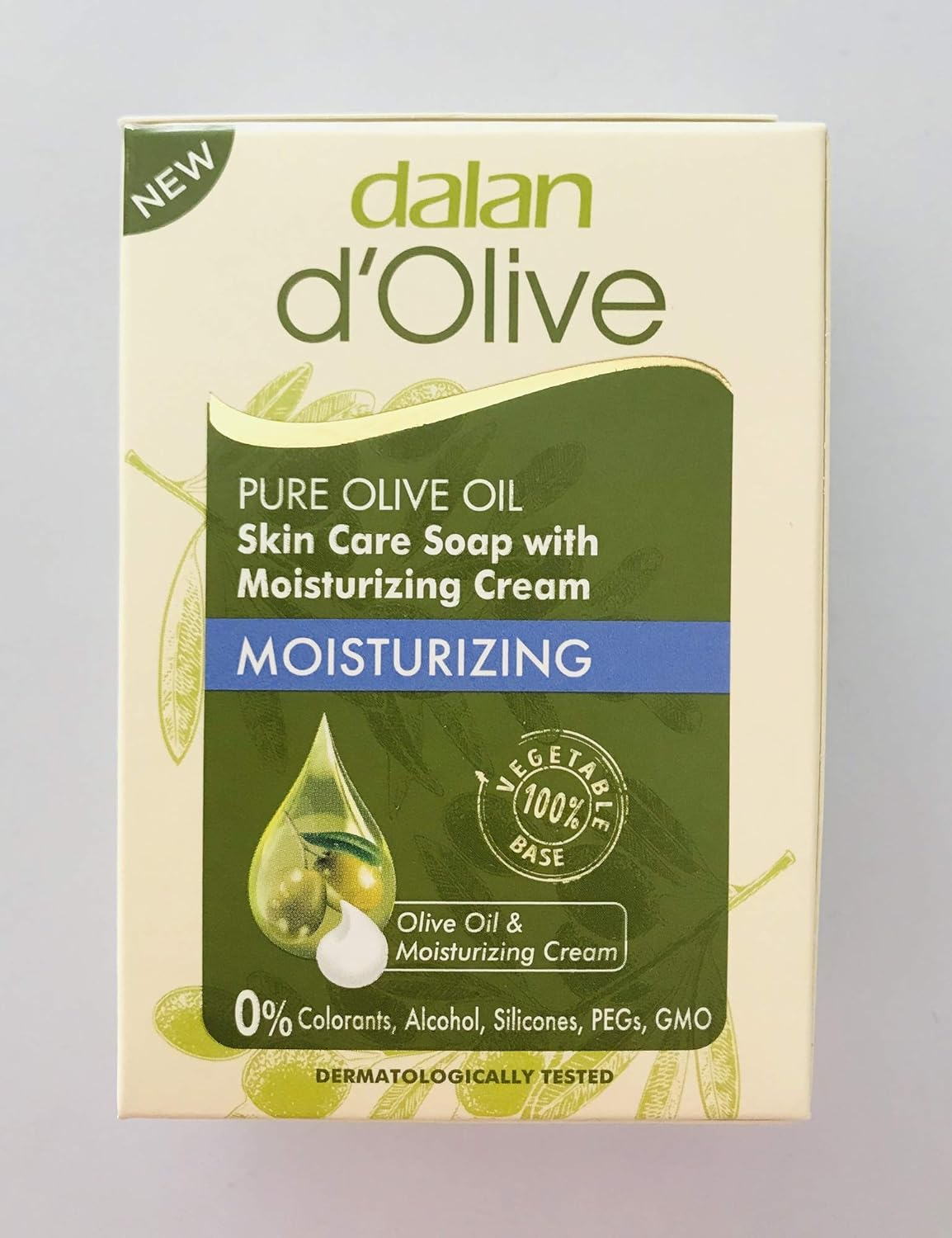 Dalan D'Olive - D'Olive Moisturizing Olive Bar 100G
