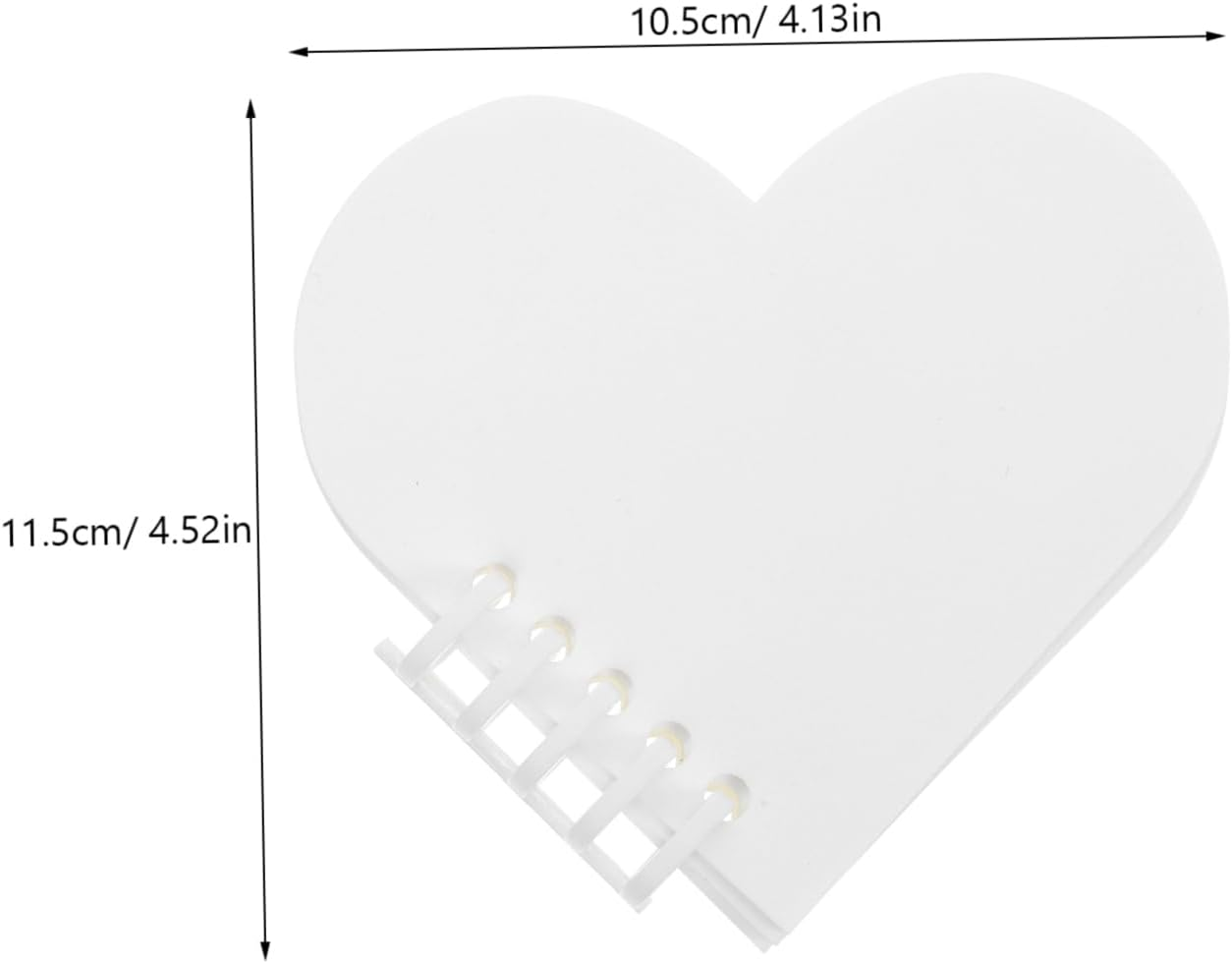 Heart Sublimation Photo Book with Double Sided Blank Pages Loose Leaf Design for Creative Family Memories Travel Scrapbooks and Wedding Albums