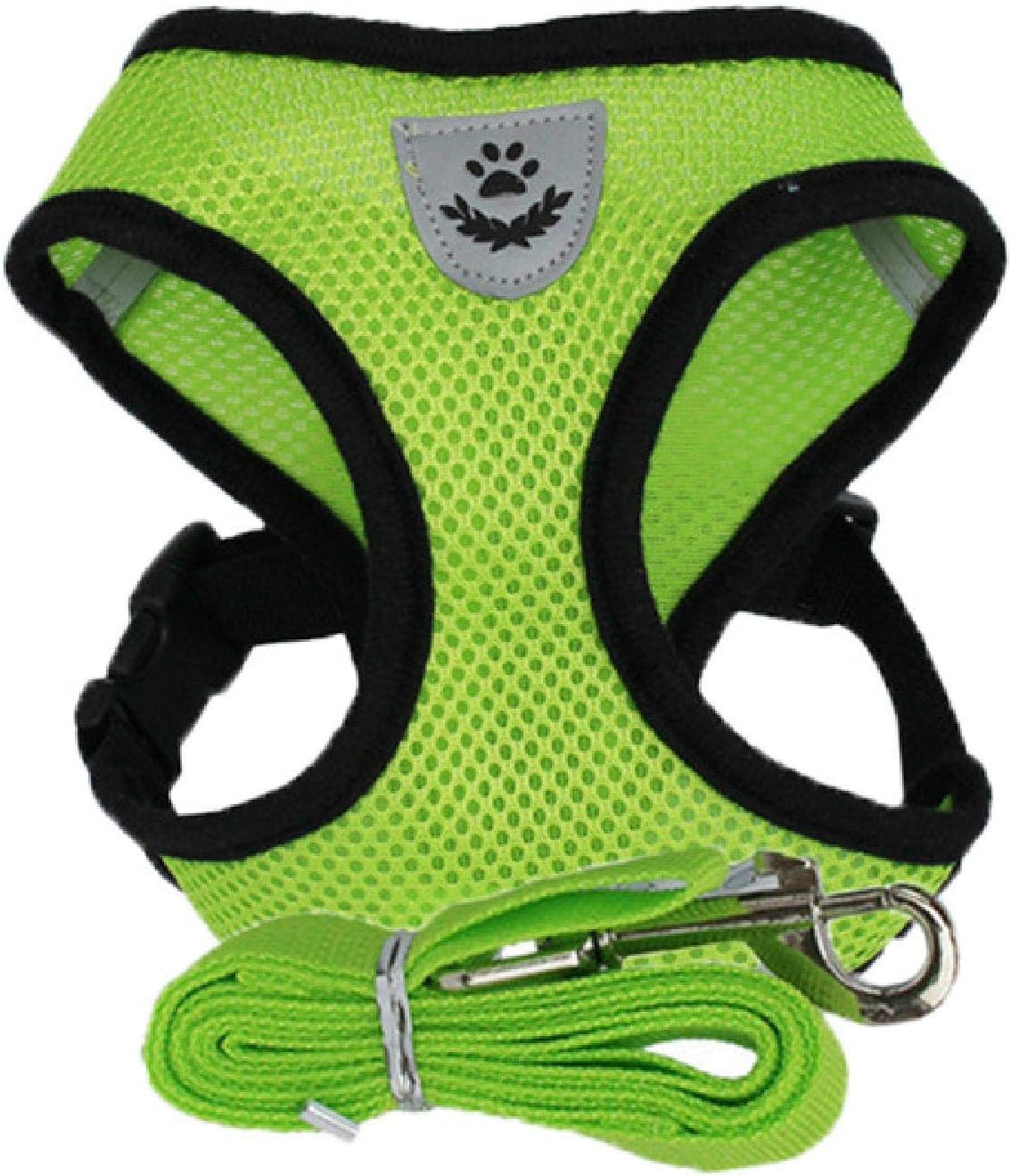 Reflective Cat Adjustable Harness Vest Walking Straps for Cat Lead Leash Kitten Dog Puppy Leads Pet Chest Harness for Cats Set image number 3