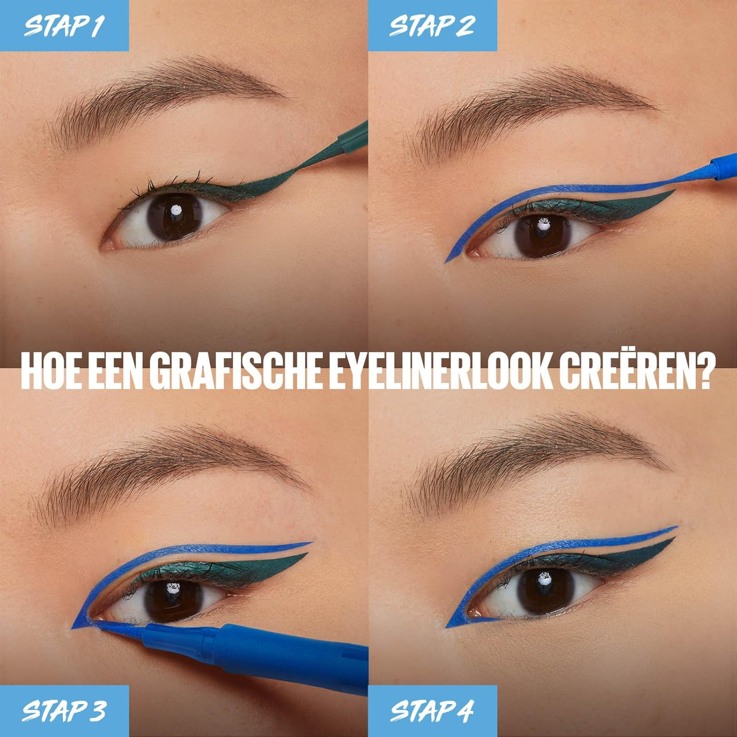 Maybelline New York Eyeliner, Hyper Precise Allday Liner, Smudge-Proof and Waterproof, No.710 Forest Brown image number 3