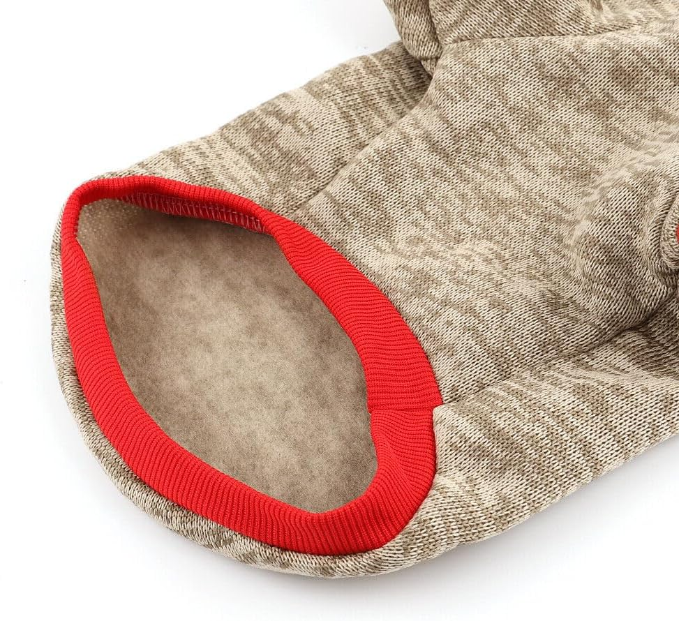 Pet Clothes, Winter Dog Sweater I Love My Mom/Dad Dog Sweatshirt Outfit Warm Dog Costume for Puppy Small Dogs (Mommy, XS) image number 1