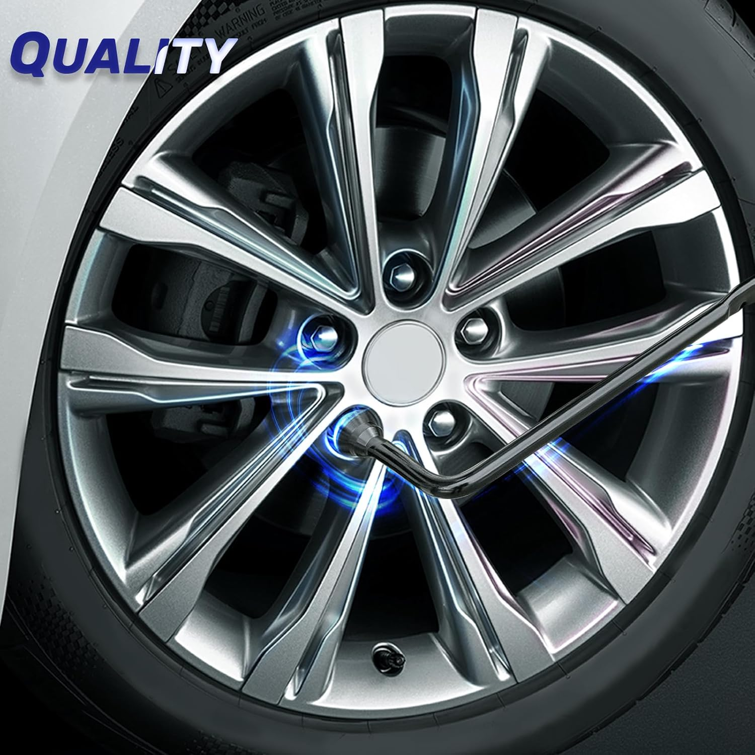 Reeauto Spare Tire Tool Kit with Spare Tire Jack Handle and Wheel Lug Wrench Compatible with 1999-2019 Silverado Tahoe Avalanche Suburban Sierra Yukon 02-18 Escalade image number 6