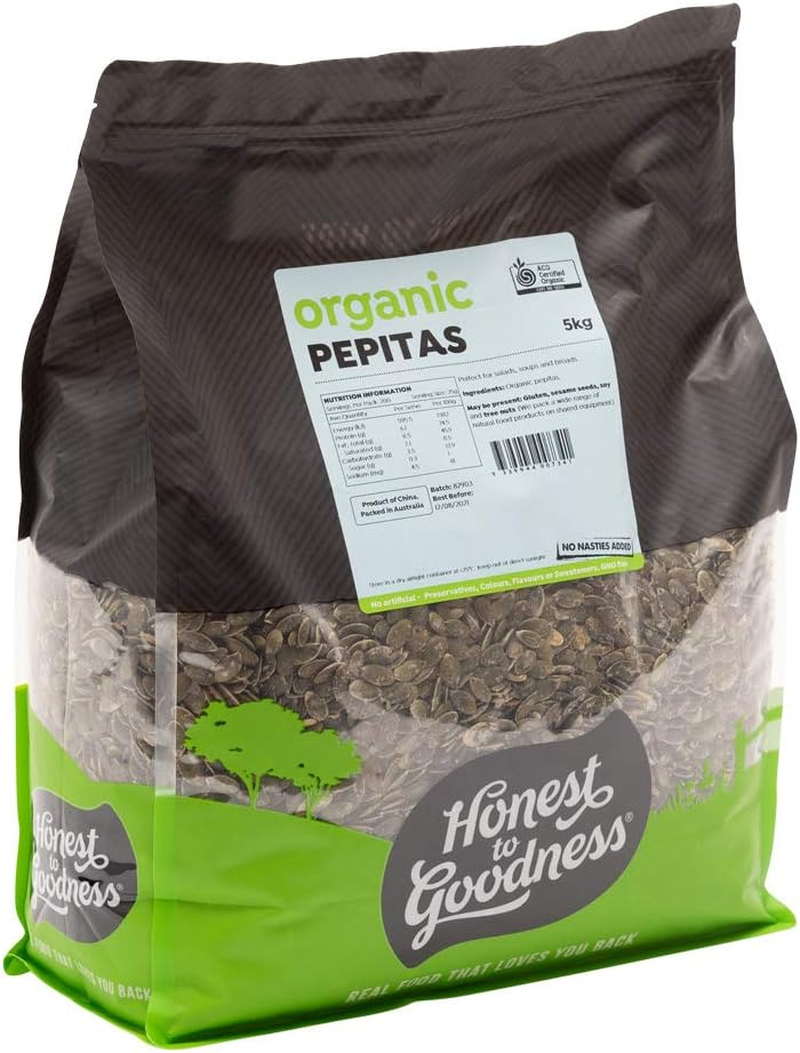Honest to Goodness Organic Pepitas, 5 Kg image number 5
