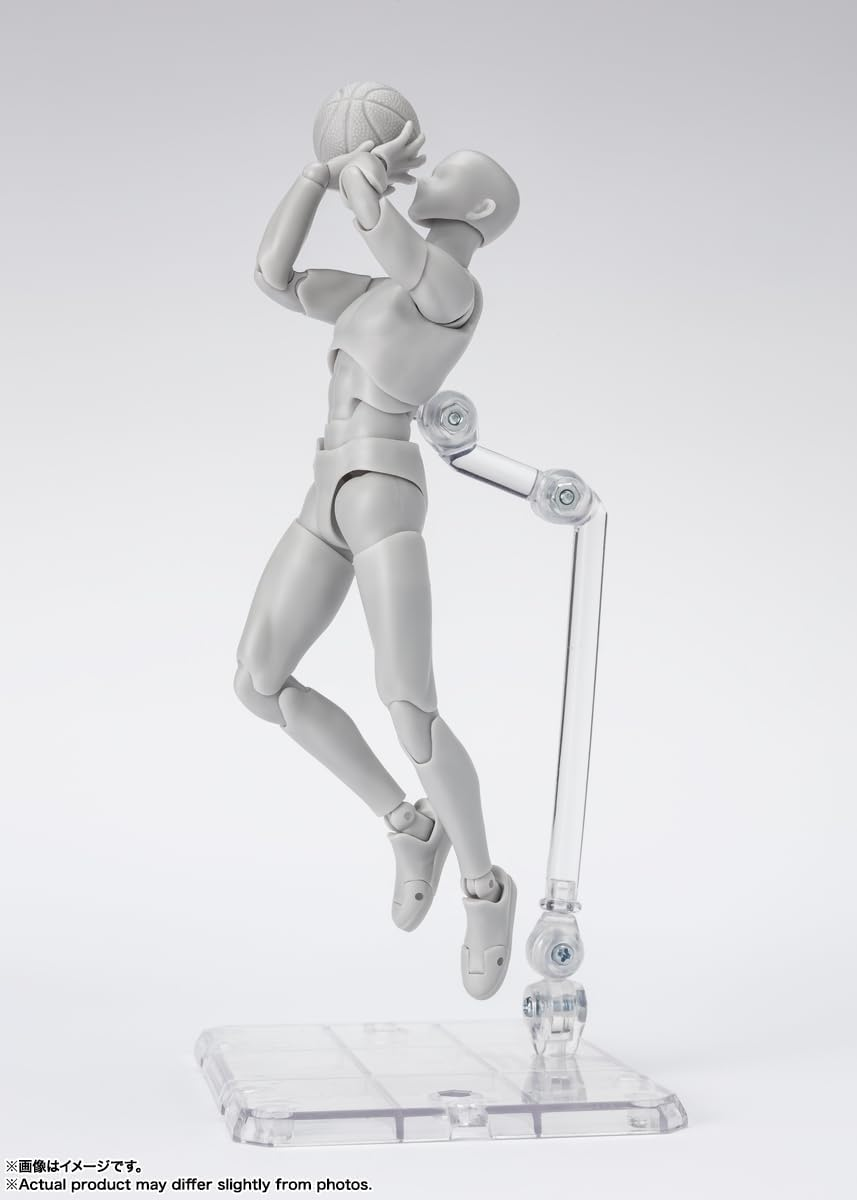 Tamashii Nations S.H.Figuarts Body-Kun -Sports- Edition Dx Set (Gray Color Ver.) image number 3