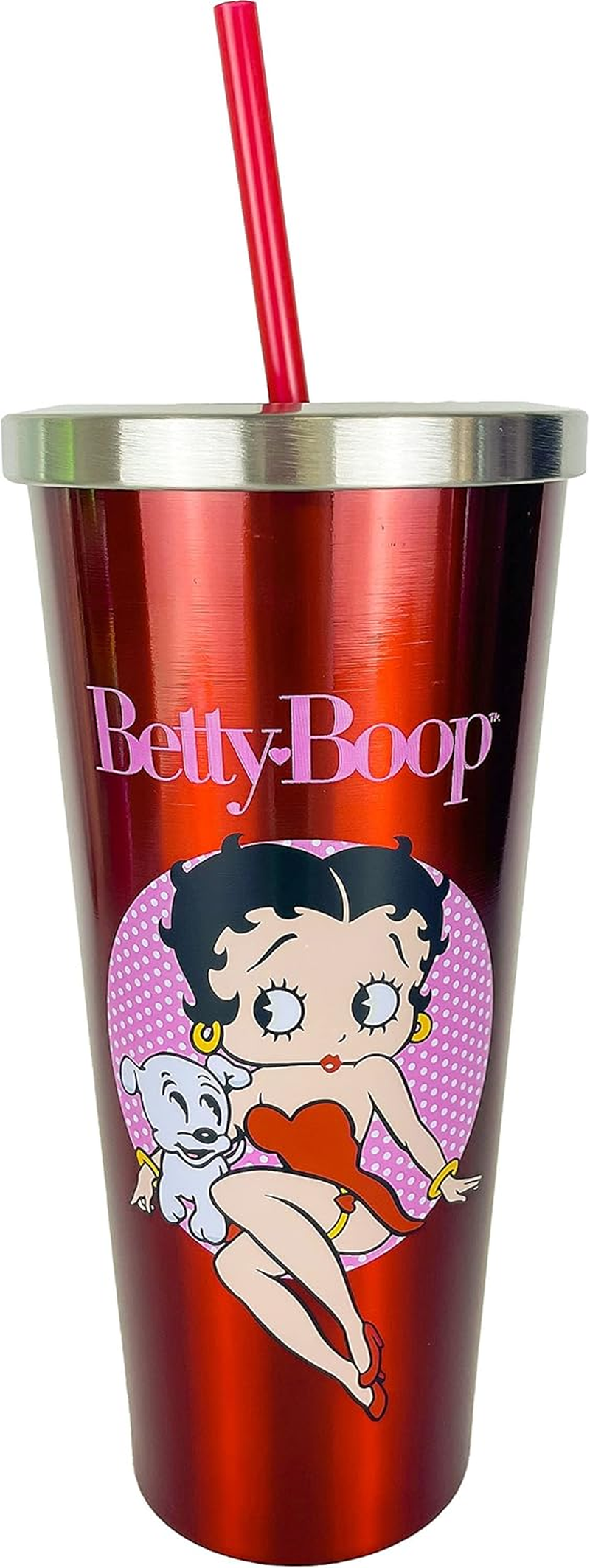Spoontiques Betty Boop Stainless Steel Bottle image number 1