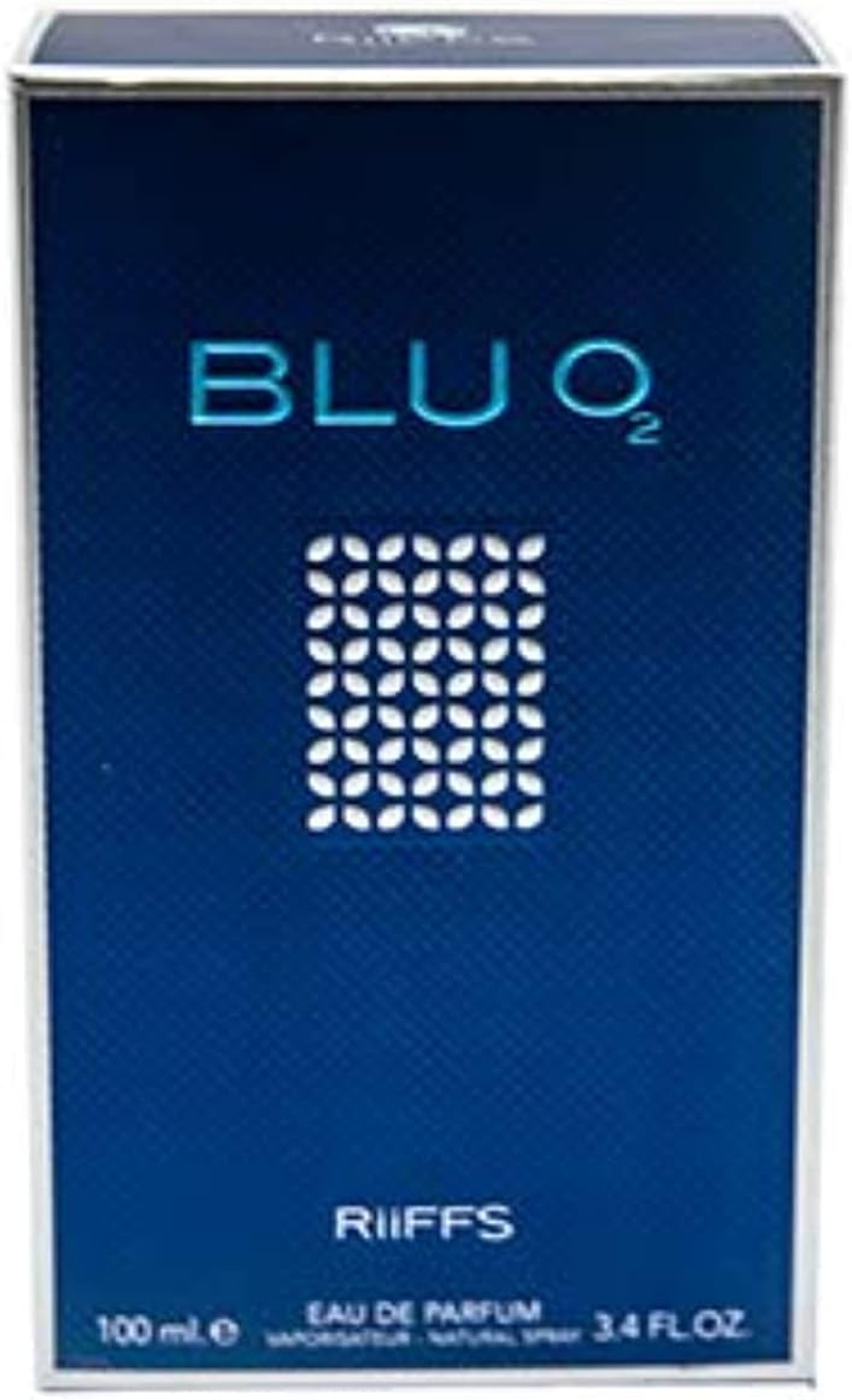 Riiffs Blue 02 Eau De Perfume Spray for Men, 100 Millilitre