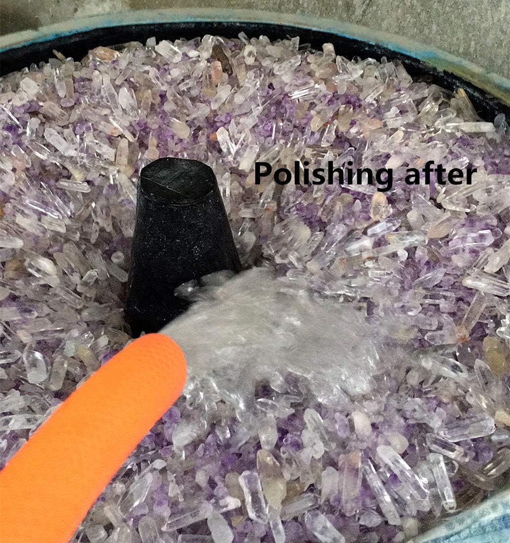 Colorsheng 100G 3.5Oz 0.22Lb Natural Clear Quartz Crystal Points Shards about 25-35 Piece Lot Average Brand image number 3