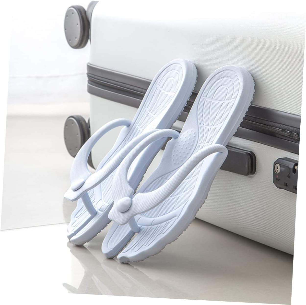 Healeved Summer Slipper for Women Men Lightweight Beach Sandals Breathable Slipper Non-Skid Sole for Shower Beach image number 6