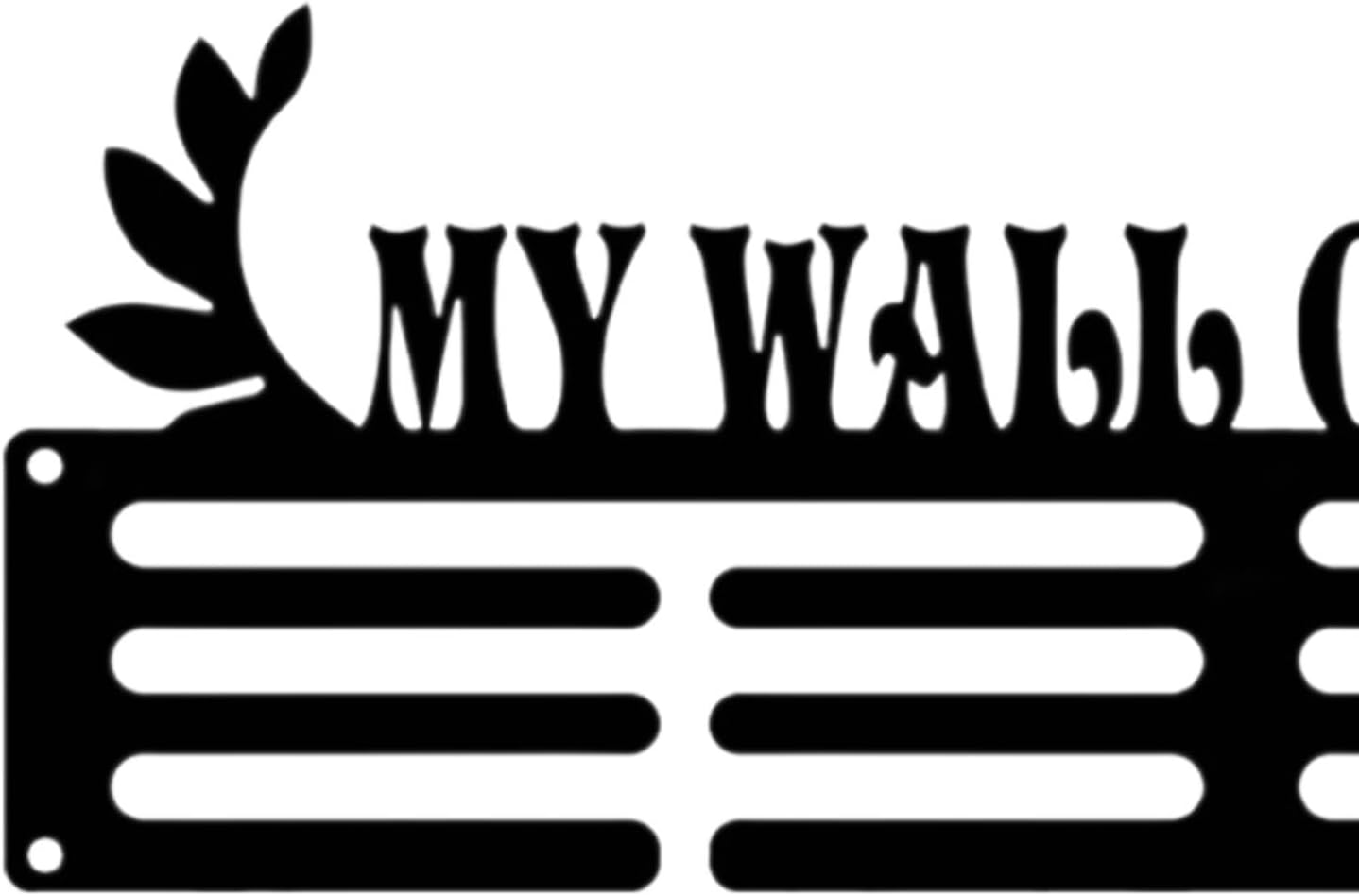 Rockible Medal Hanger Display Hanger Rack Race Medal Display Holder Shelf for Sports Award image number 1