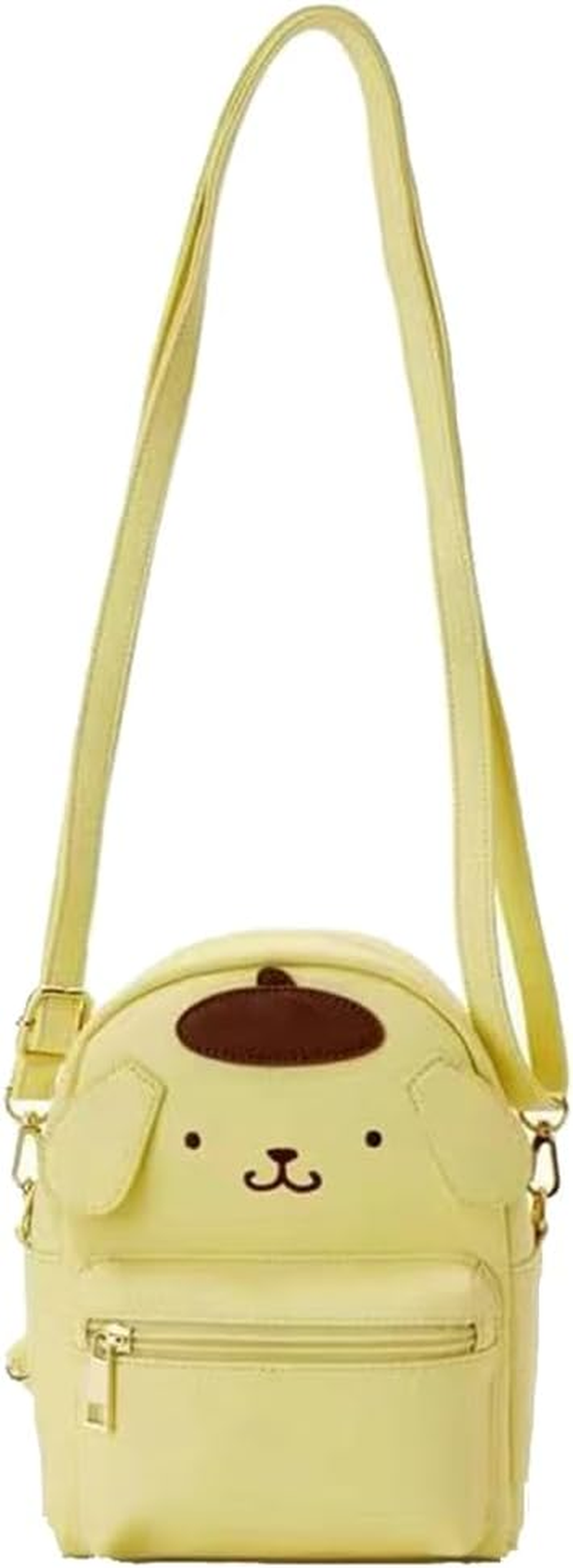 Anime Cute Cartoon Bag, Kawaii Backpack for Girls, Anime Mini Backpack Black Cute PU Bag Shoulder Bag for Girl Cosplay