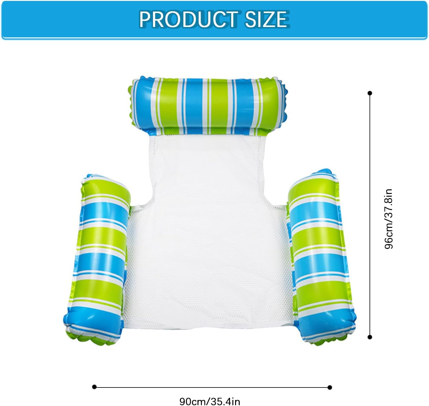 Pool Floats, Inflatable Swimming Pool Floats for Adults and Teenagers, Suitable for Play in Safe Water Areas Such as Pools, Vacations, Beaches and Lakes image number 5