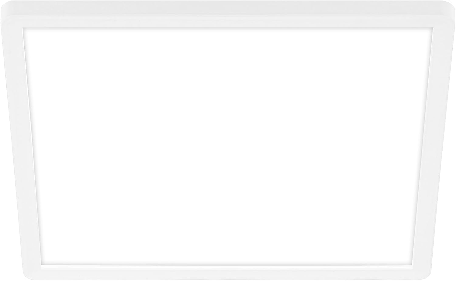 BRILONER - LED Ceiling Light, Indirect Light, Flat, Neutral White Light, LED Bulb, Ceiling Lamp, Living Room, Kitchen, Ceiling Lighting, Hallway, 29 X 29 X 3 Cm, White image number 3