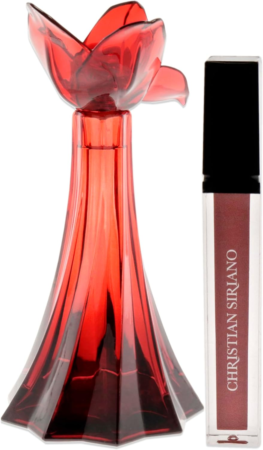 Ooh La Rouge by Christian Siriano for Women - 2 Pc Gift Set 3.4 Oz EDP Spray, 0.21Oz Red Lip Gloss