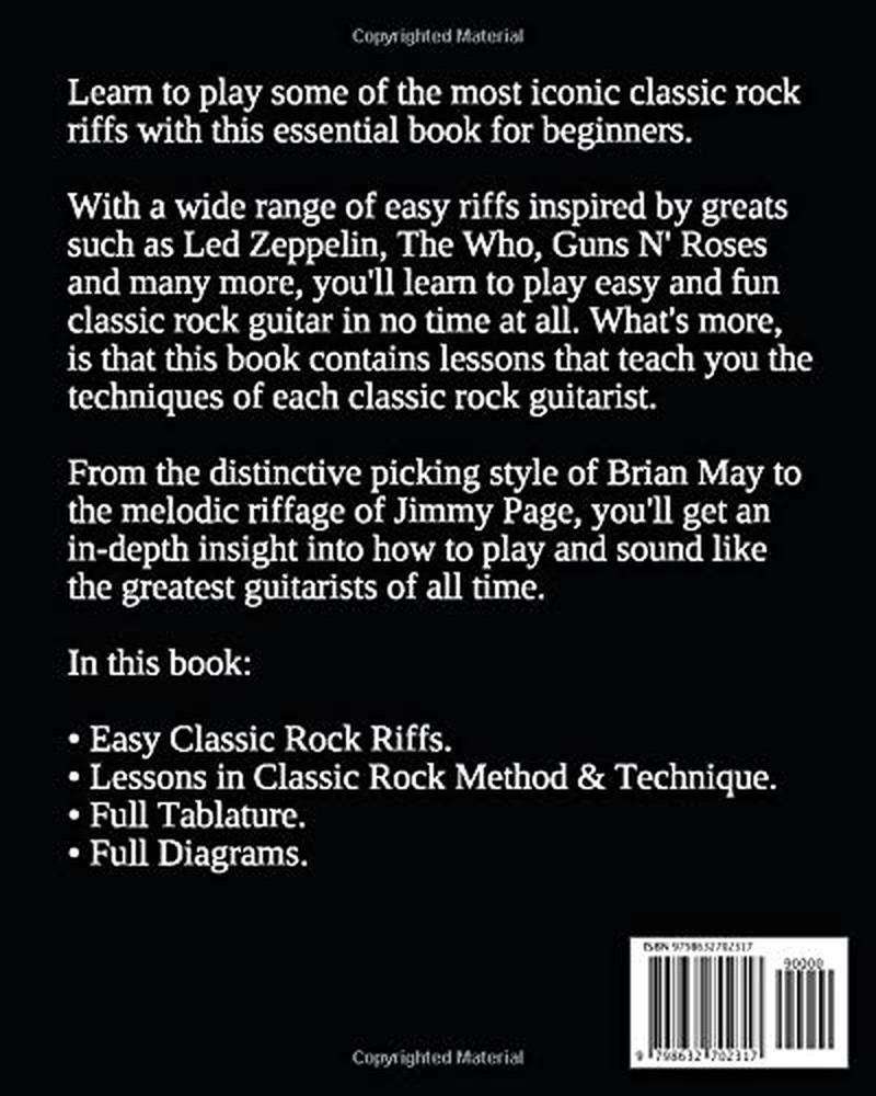 Electric Guitar for Beginners: Easy Classic Rock Riffs image number 1