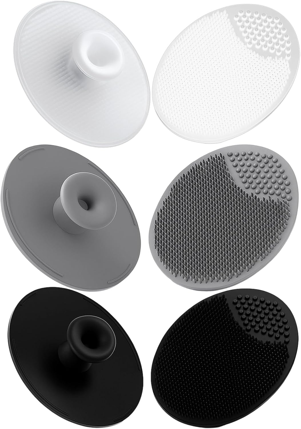 6 Pack Body Scrubber, Body Exfoliator with Soft Bristles, Shower Scrubber for Dry Brushing and Gentle Exfoliation, Back Scrubber for Men and Women image number 1