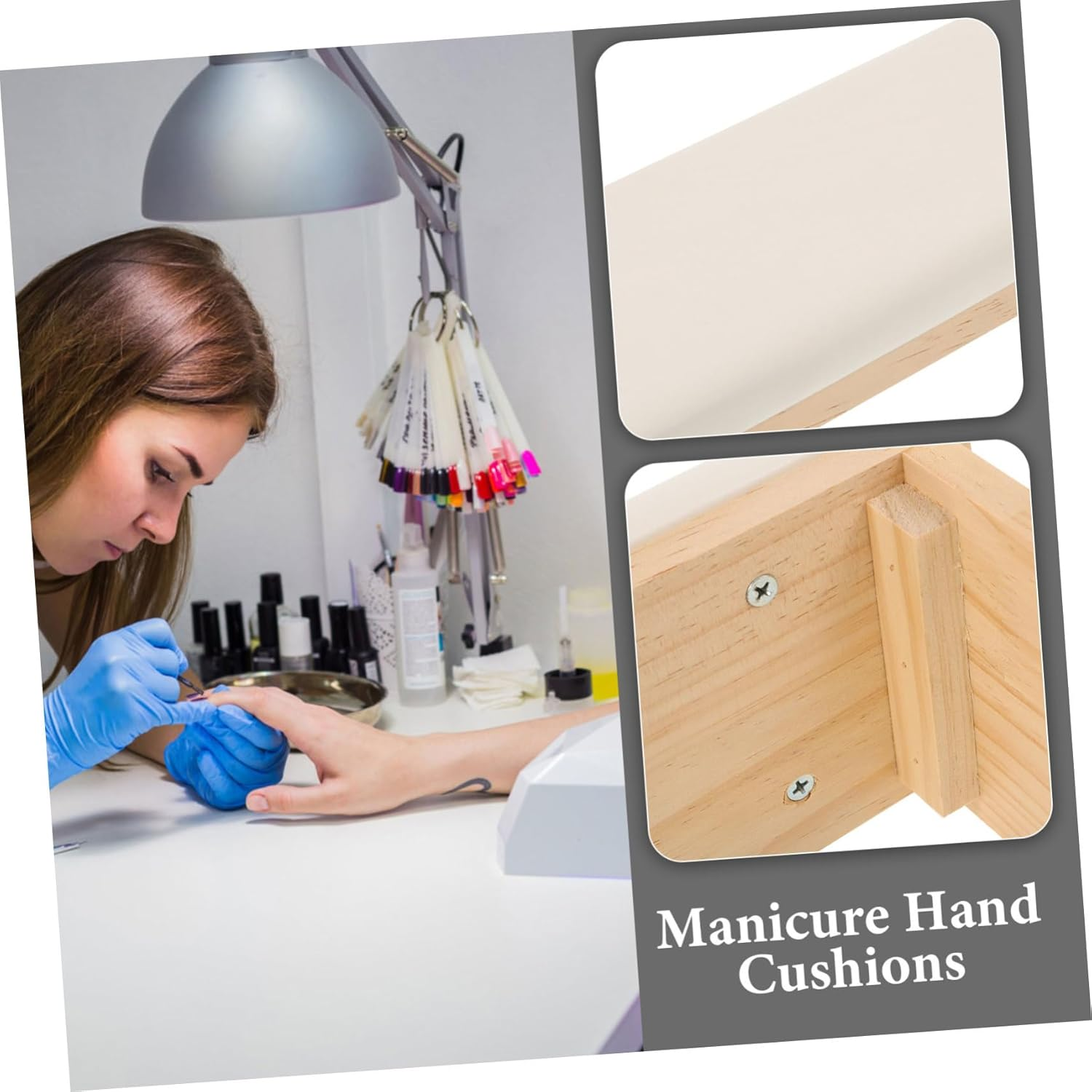 Minkissy Nail Art Hand Pillow Rest for Manicure Arm Support Hand Rest Cushion Comfortable Pillow image number 4