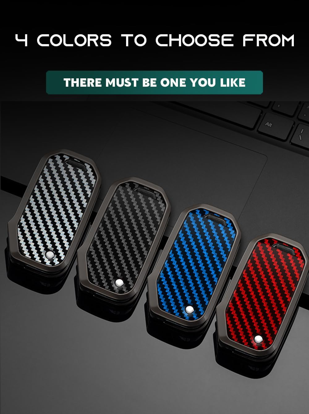 Ontto Alloy Car Key Fob Cover Fit for KIA Sportage R GT Stinger GT Sorento Ceed CD Cerato Forte 2018 2019 Flip Key Case Keyring Smart Key Shell Holder Keychain Protector Accessories Black A image number 2