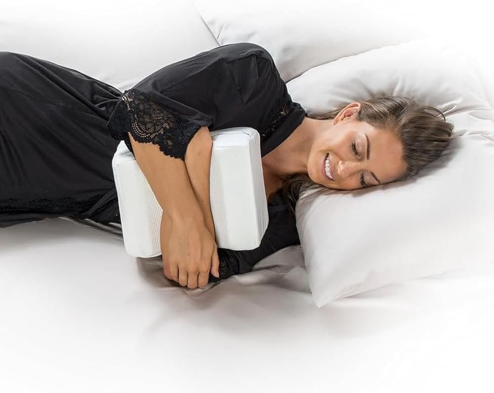 2 Pack Knee Pillow for Side Sleepers &ndash; Memory Foam Leg Pillow for Hip, Sciatica & Lower Back Pain Relief &ndash; between Legs Support Cushion for Pregnancy, Spine Alignment