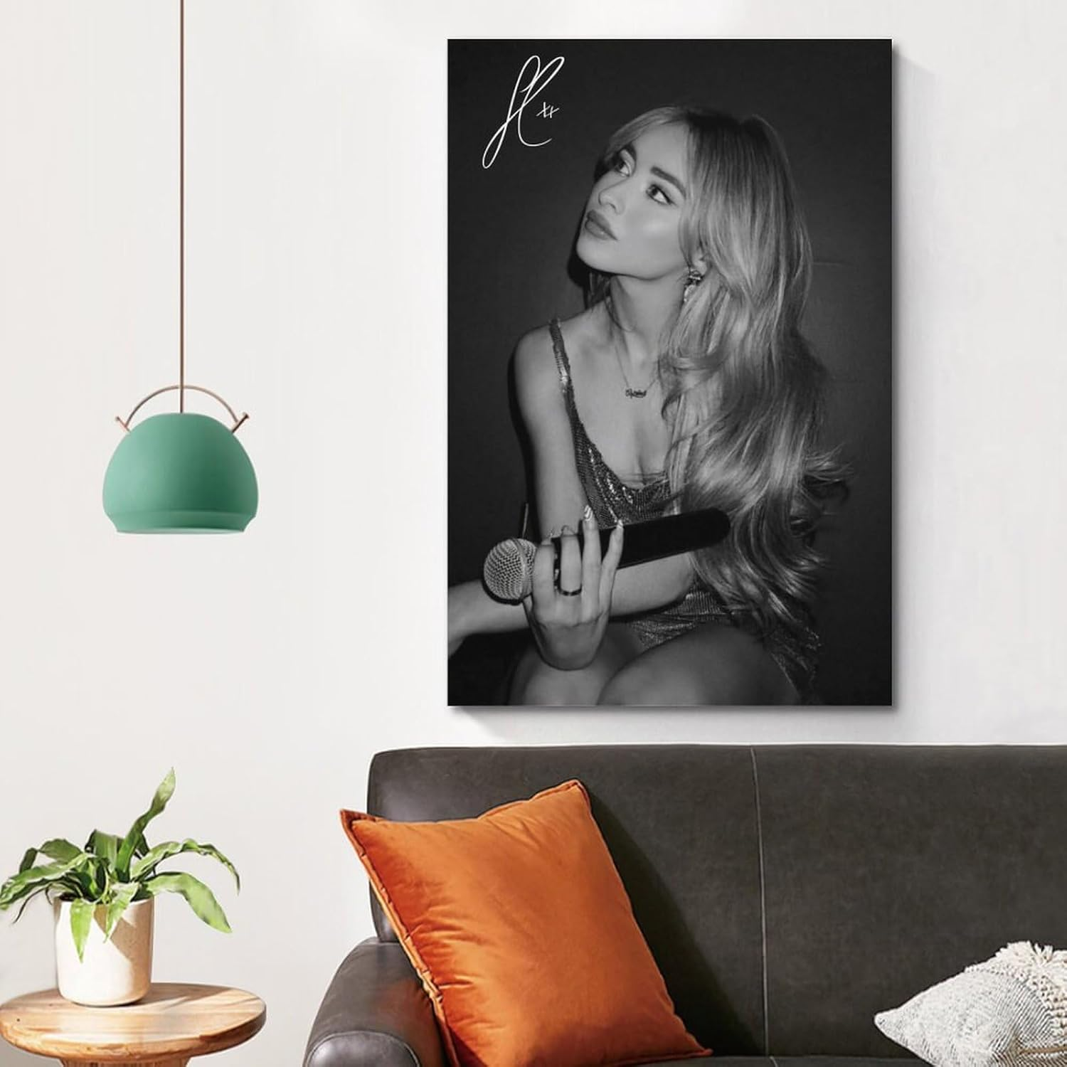 Wall Art Sabrina Carpenter Canvas Poster Poster Canvas Painting Wall Art Picture Home Decor Print for Bedroom Living Room Dorm Study Bar Office 12X18Inch(30X45Cm) image number 2
