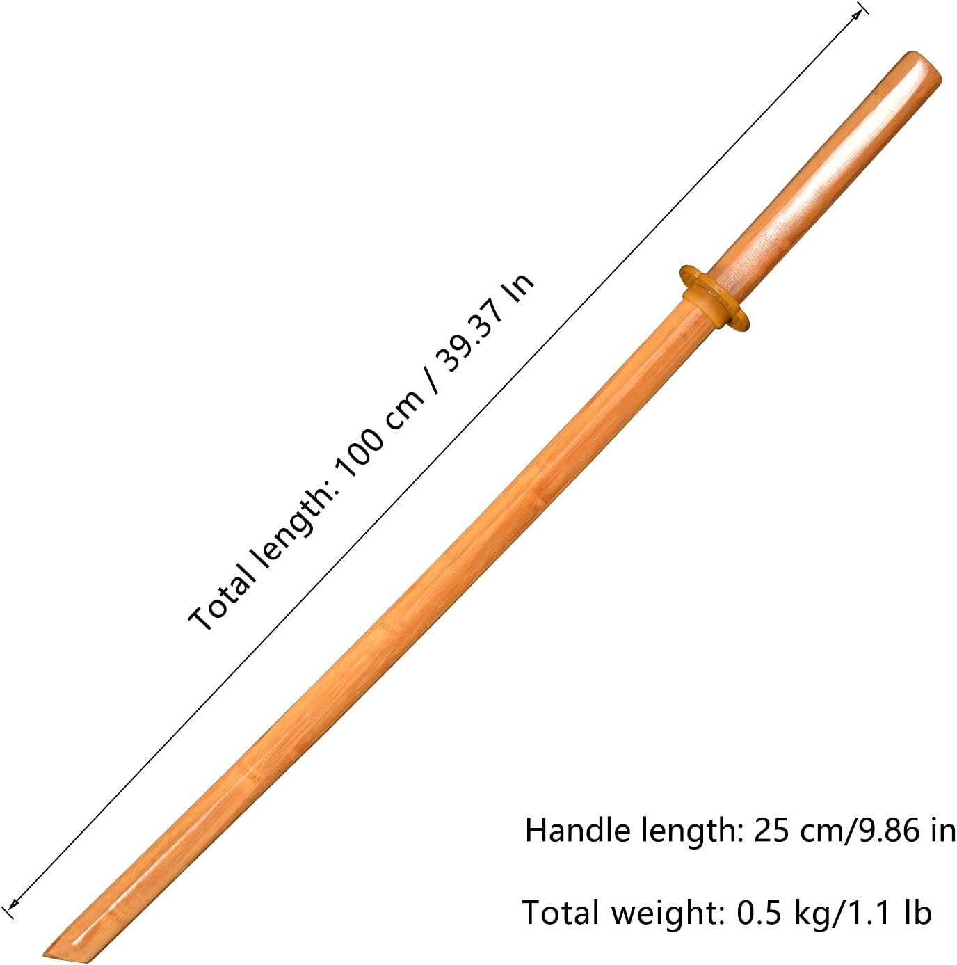 RGRGSH Carbonized Wooden Knife Katana Samurai Sword 102 Cm Practice Swords Materials Vivid Details image number 1