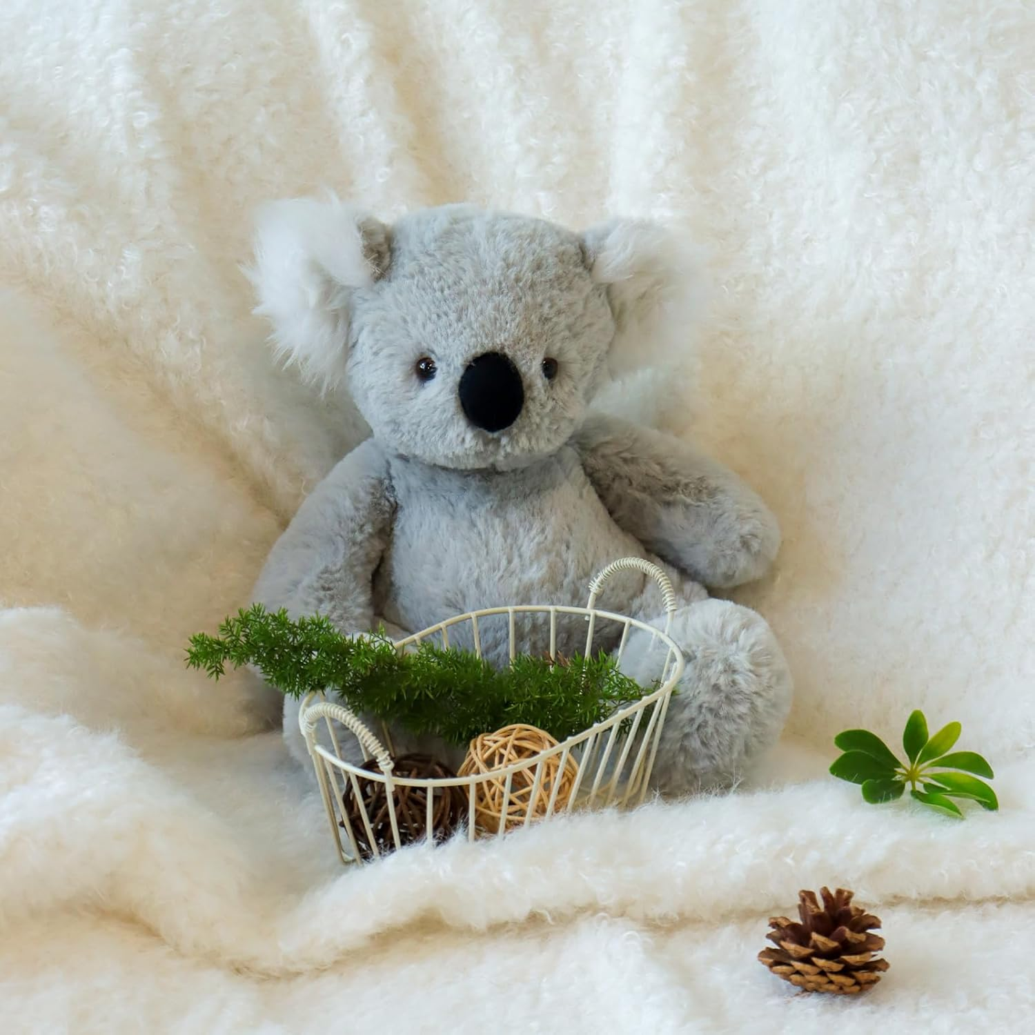 Apricot Lamb Toys Plush Classic Koala Stuffed Animal Soft Cuddly Perfect for Child （Classic Koala,10 Inches image number 6