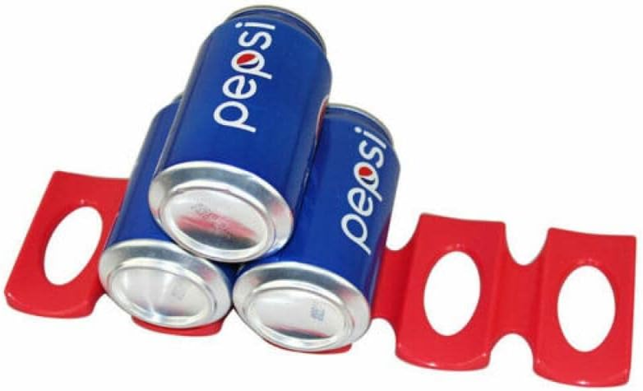 Bottle Rack Wine Fridge Beer Holder Mat Silicone Kitchen Stacking Organizer Can