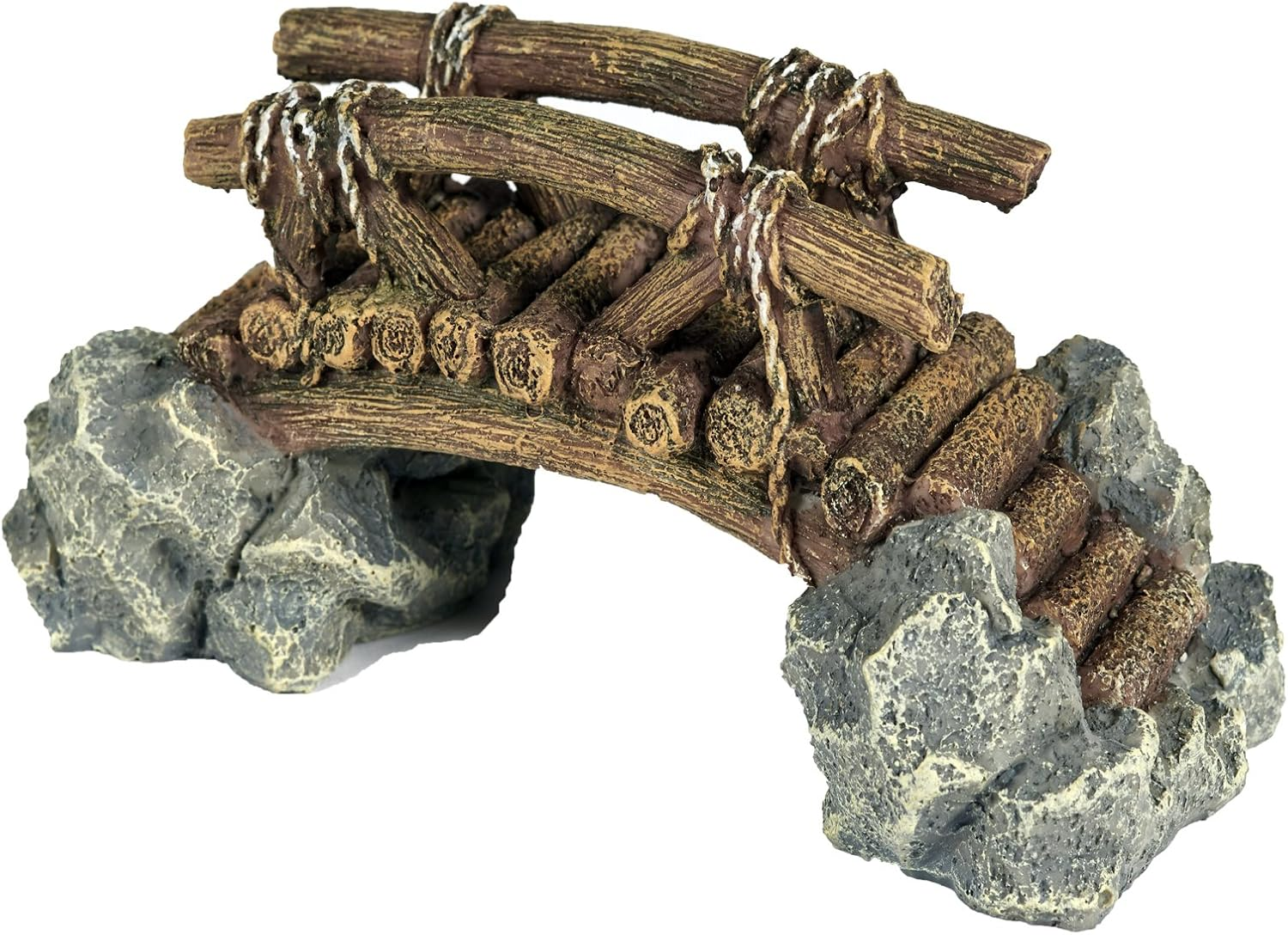 Pet Ting Jungle Bridge Aquatic Ornament - Aquarium Decoration - Vivarium Decoration image number 3