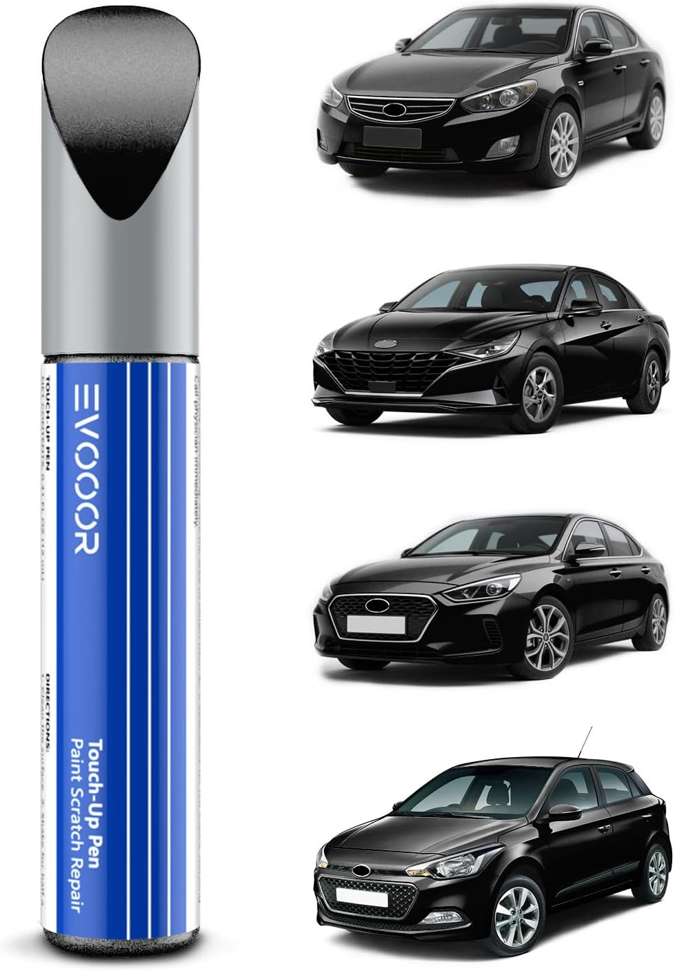 Polar White（Waw/Pyw ）Touch up Paint Compatible with Hyundai Exact Match&ndash;Chips and Nicks Touch Up