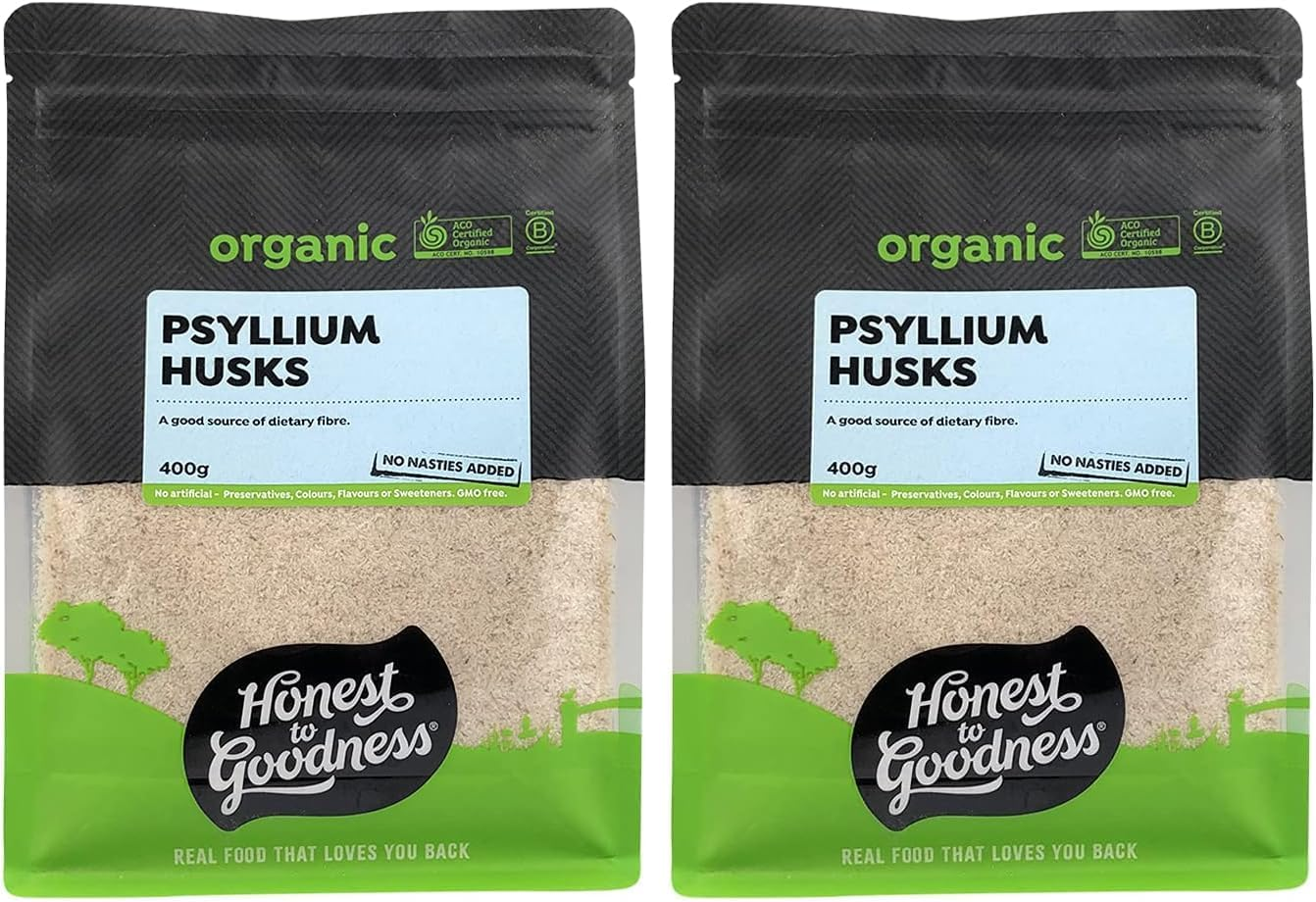 Honest to Goodness Organic Psyllium Husks 400 G (Pack of 2) image number 3