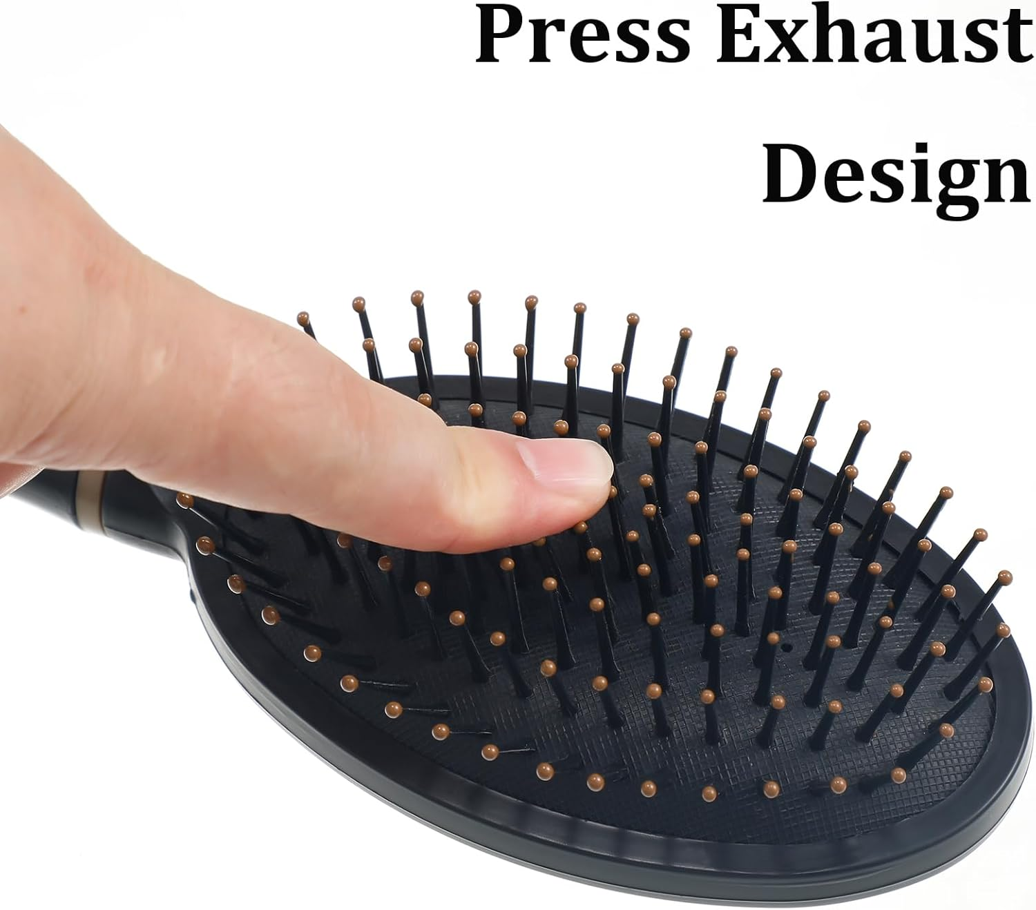 6 Piece Hair Brush Set, Massage Combs Multiple Styles Brush Hair for Women Men Home Use Travel image number 5
