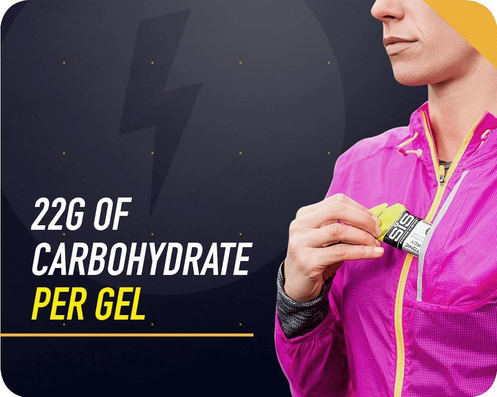 Science in Sport GO Isotonic Energy Gels, 150Mg of Caffeine, Running Gels with 22G Carbohydrates, Low Sugar, Double Espresso Flavour, 60Ml per Serving (6 Pack) image number 2