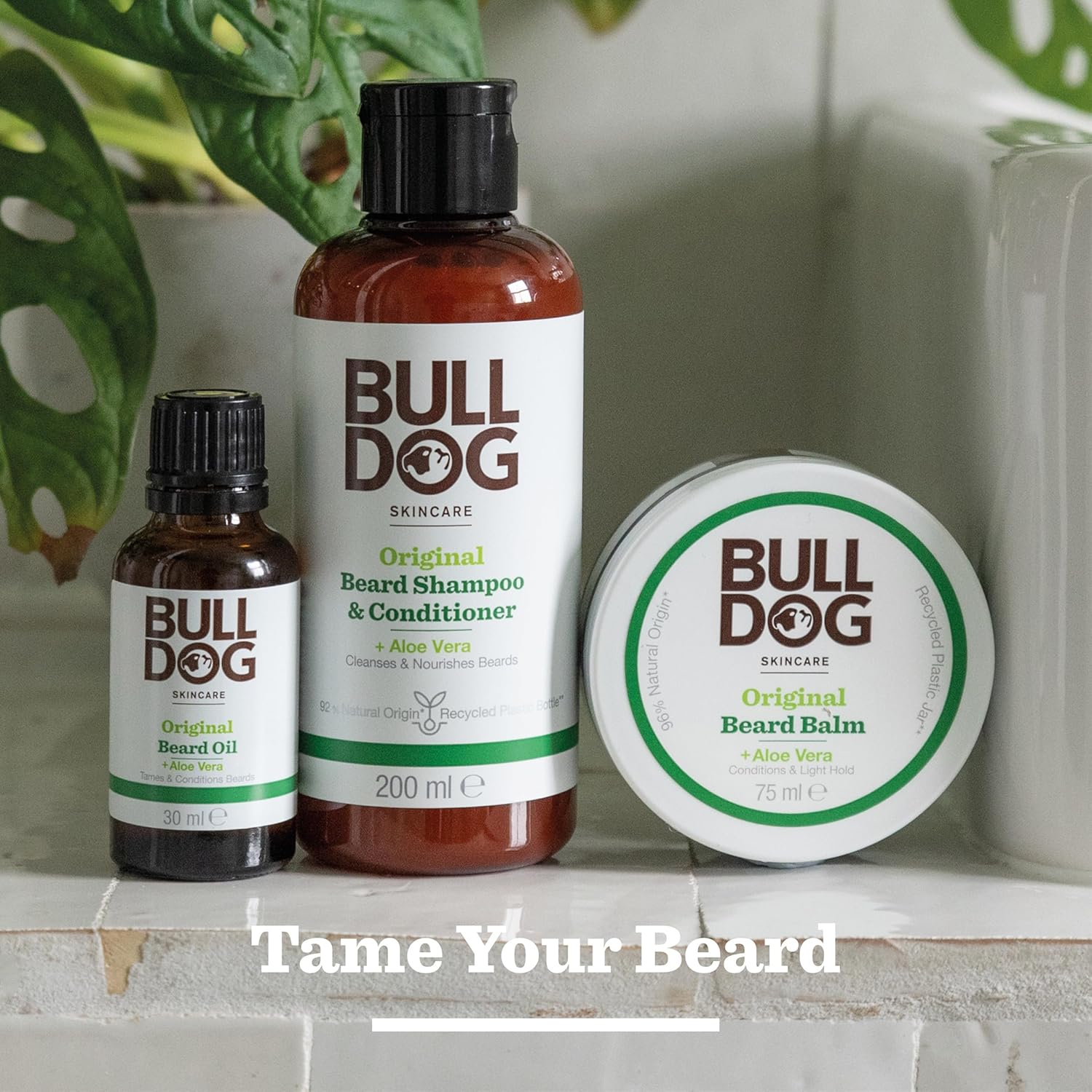 Bulldog Beardcare Original Beard Oil, Fast-Absorbing, Non-Greasy and Softening, Contains Aloe Vera, Camelina Oil and Green Tea, 30Ml (Pack of 2) image number 6