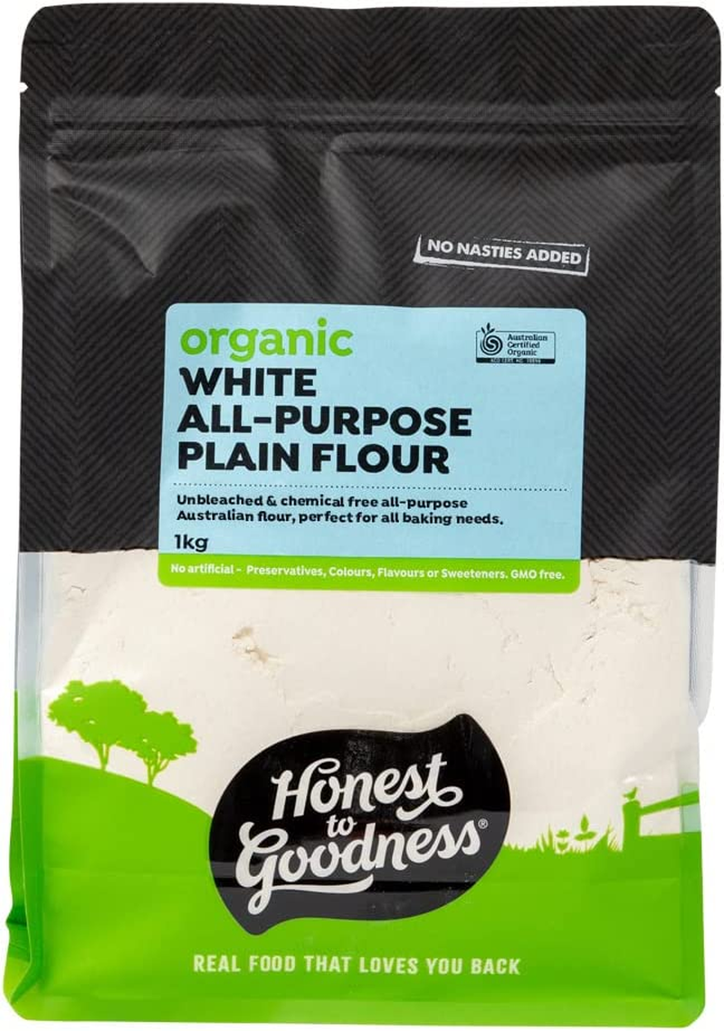 Honest to Goodness, Organic Unbleached White All-Purpose Plain Flour, 2 Kg - 100% Natural and Free from Artificial Enrichment. a Subtle Flavor and Smooth Texture, image number 3
