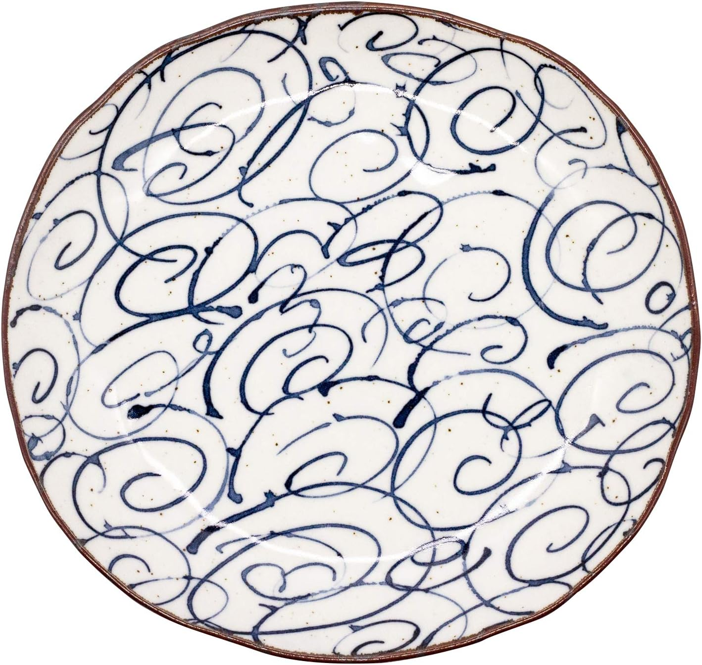 Ichiku Mino Ware 127-0509 Cool Style Long Plate, Pottery Plate, Oval Plate, Fish, Grilled Fish, Width 10.2 X Height 5.1 Inches (26 X 13 Cm), Microwave, Dishwasher Safe, Gray, Made in Japan
