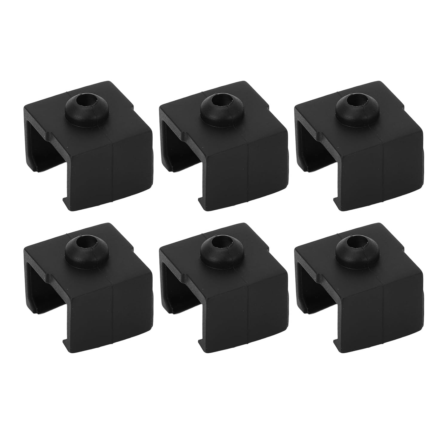 TOPINCN 3D Printer Hotend Silicone Sleeve Set 6PCS 280℃ Temperature Printer Nozzle for Ender 3 V3 SE Users image number 6