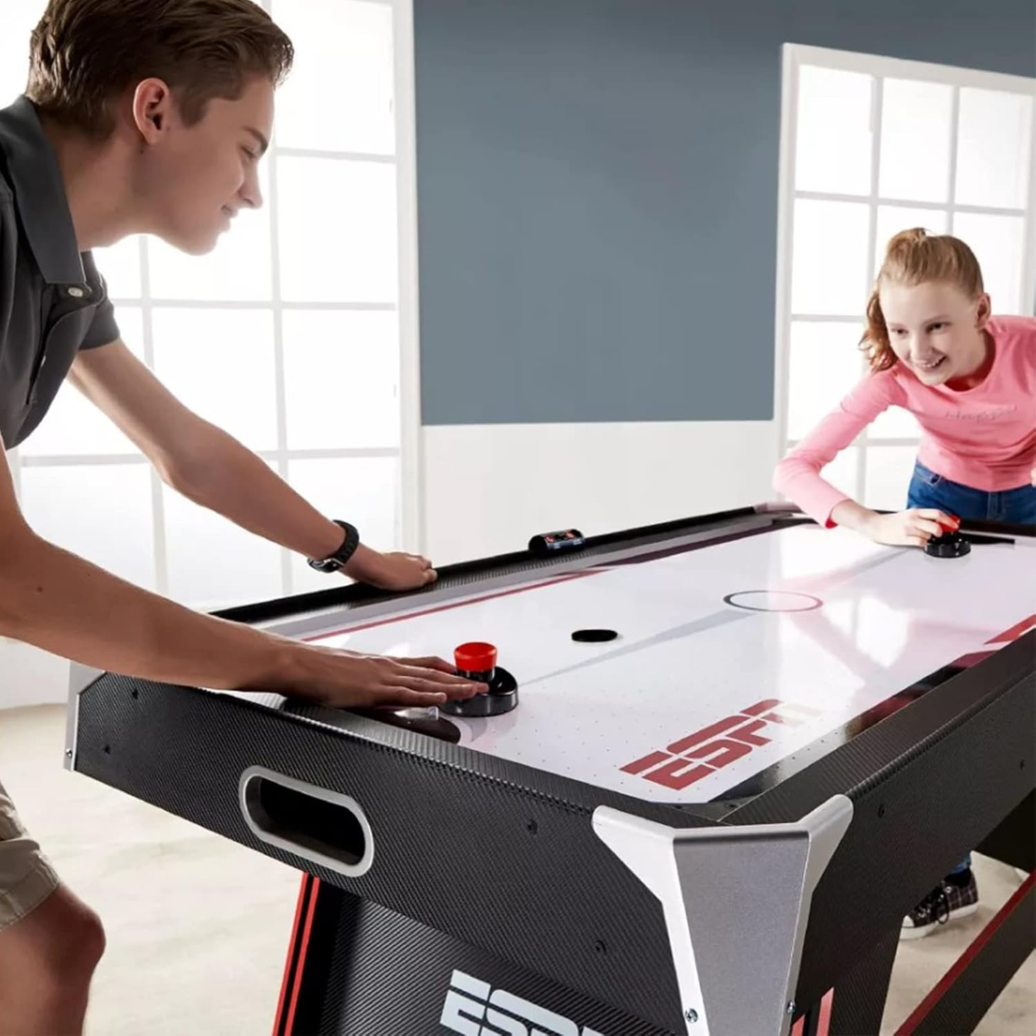 3.25 or 2.5 Inch Air Hockey Pucks - Professional, Durable Pucks for Large Tables - Compatible with Standard Pushers and Goals - Best Air Hockey Accessories for Fun and Entertainment by INSCOOL image number 3