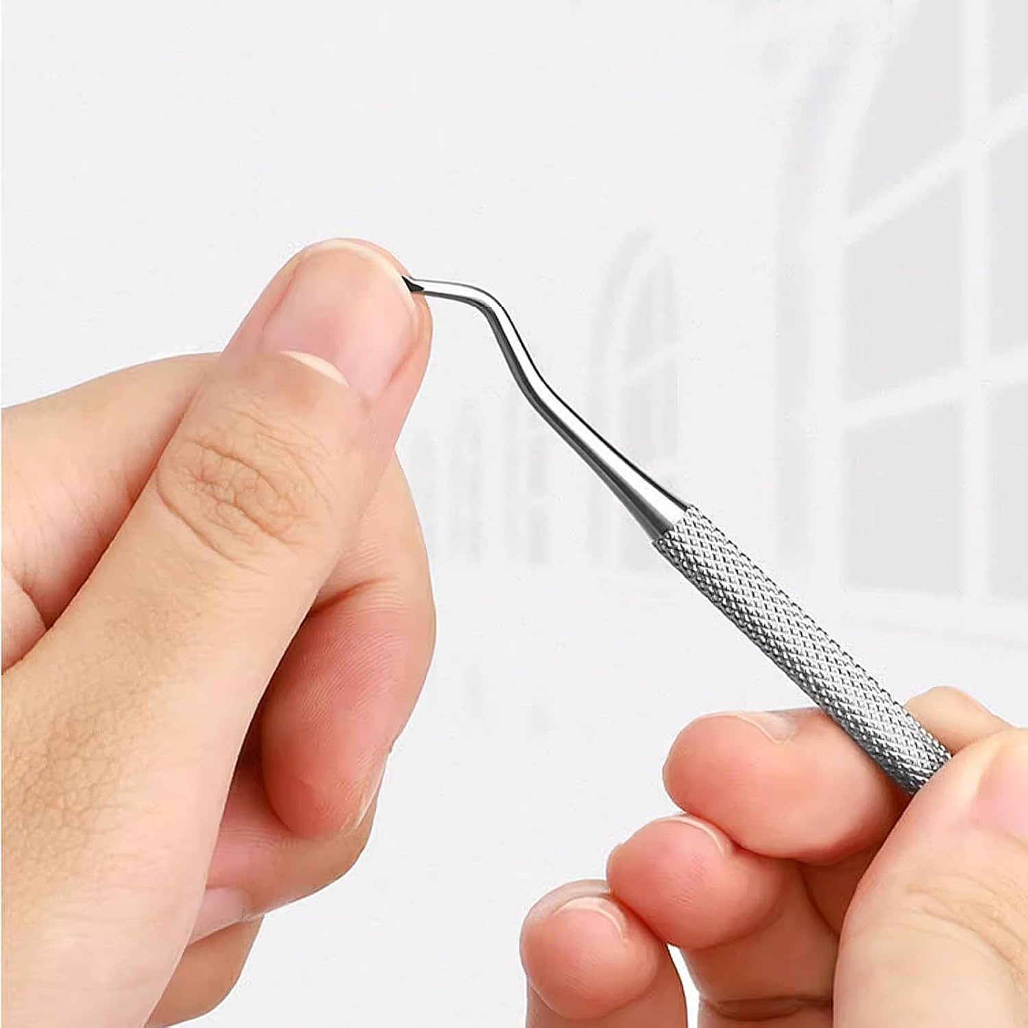 3 Pieces Ingrown Toenails Set Professional Nail Care Ingrown Toenails File & Lifter Kit Pre Stainless Steel Manicure & Pedicure Set Nail File and Ingrown Toenail Tool image number 2