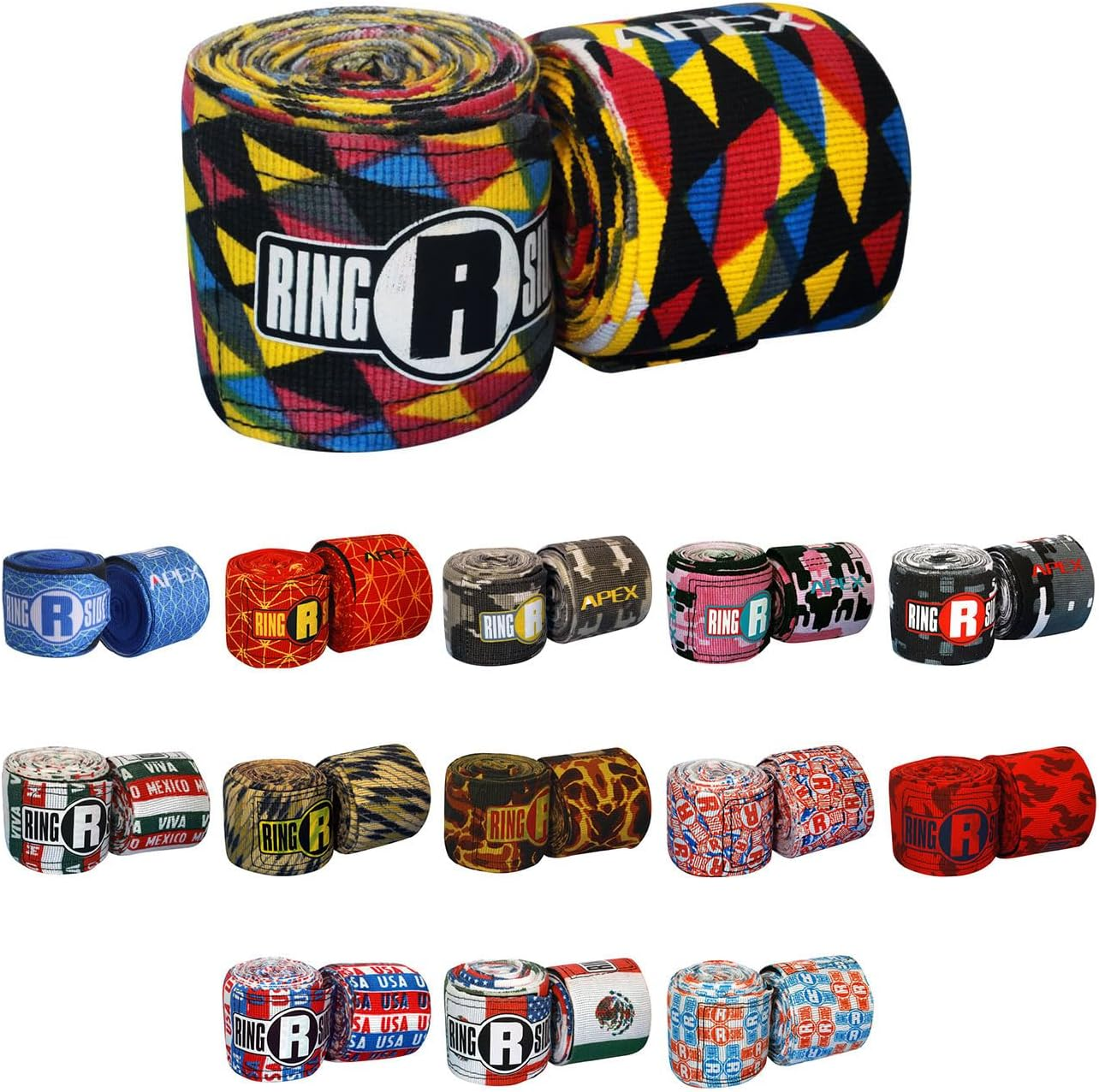 Ringside Apex Boxing Training Hand Wraps (Pair)