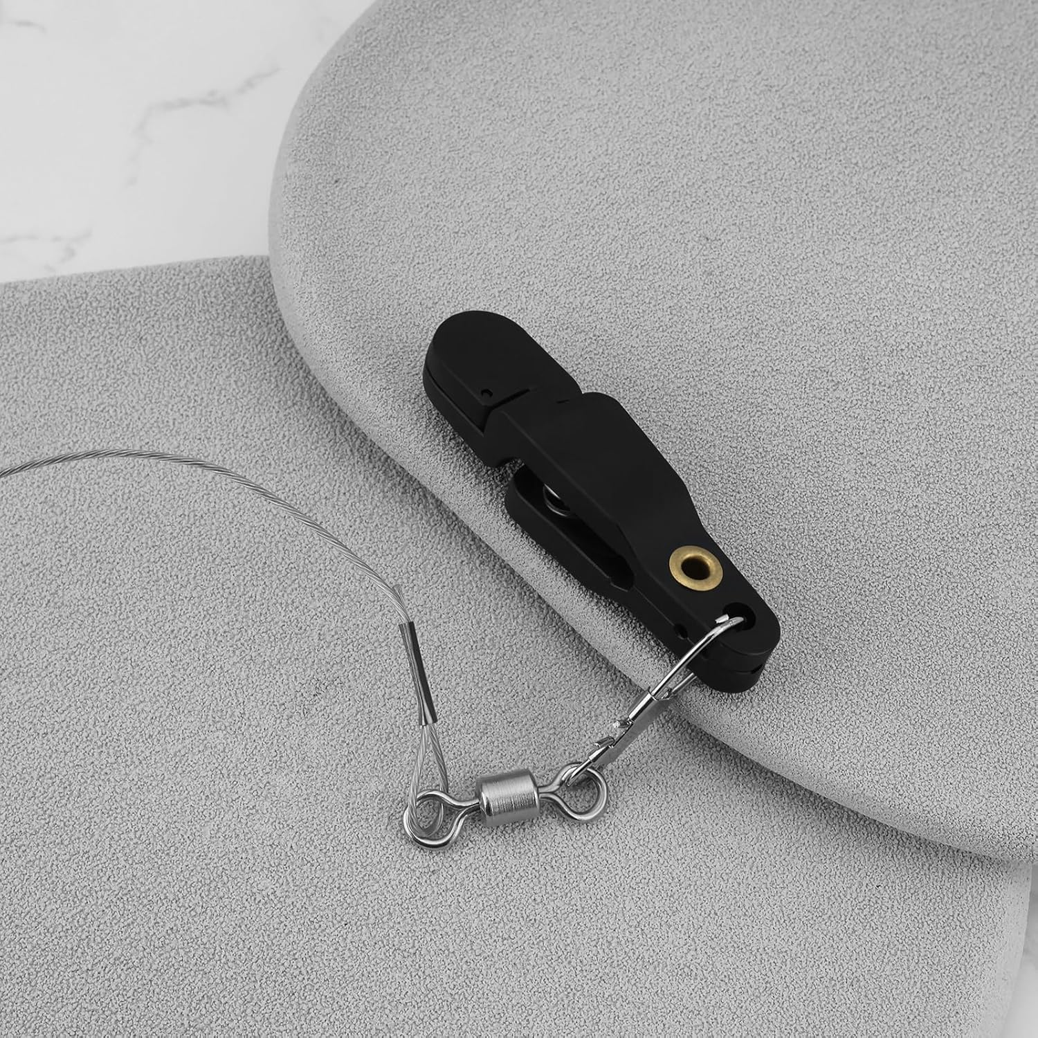 Be in Your Mind 2Pcs Downrigger Fishing Quick Release Clip with Steel Fishing Line B Shape Pin Suitable for Deep Sea Fishing Fishing for Large Fish image number 5