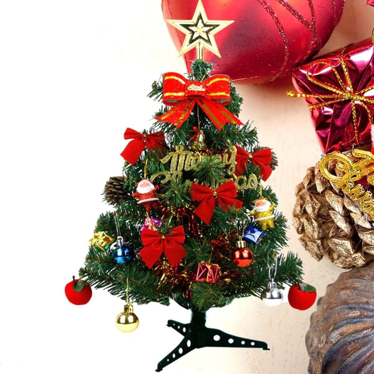 Artificial Christmas Tree DIY Desktop Ornament for Home Party Christmas Decorations Greenery image number 2